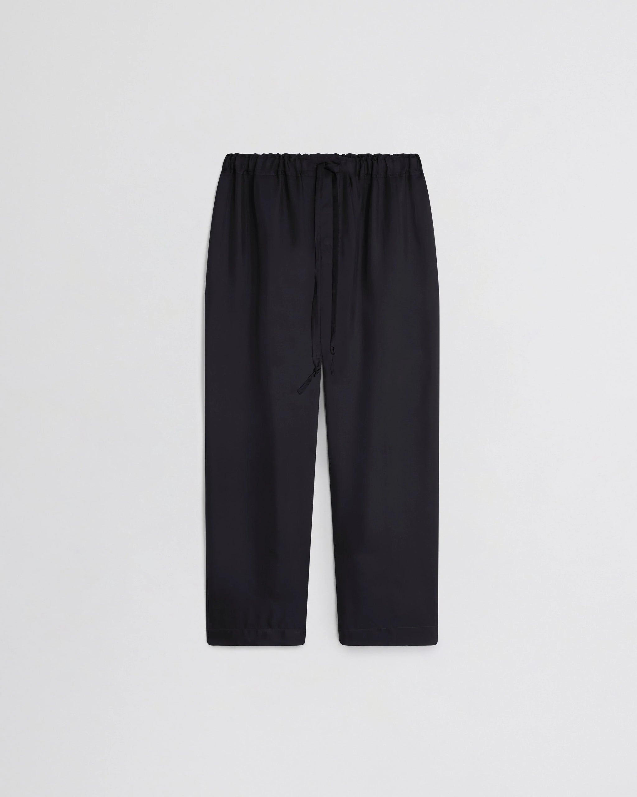 Drawstring Trousers - Black