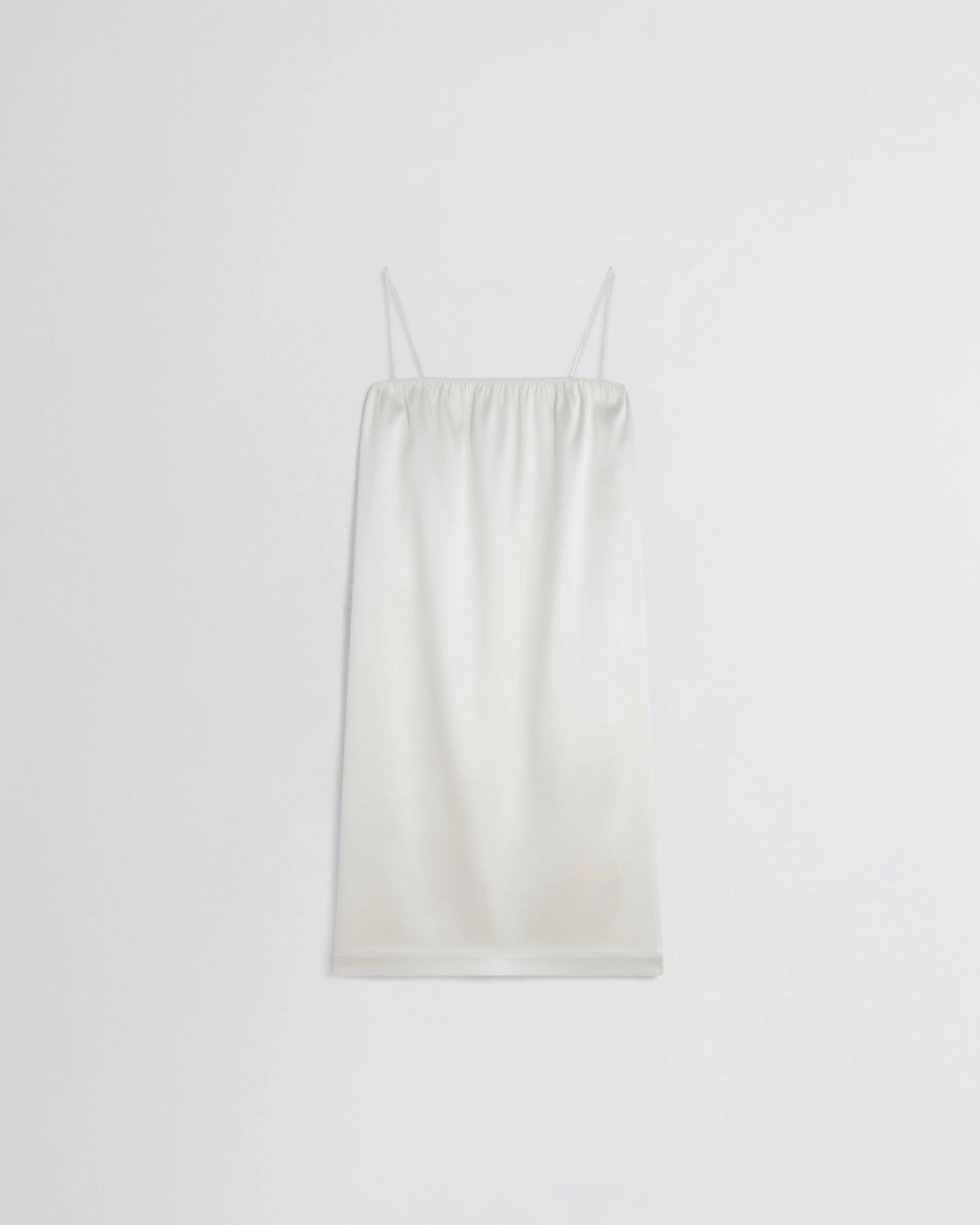 Liquid Slip Dress - Acid Ivory