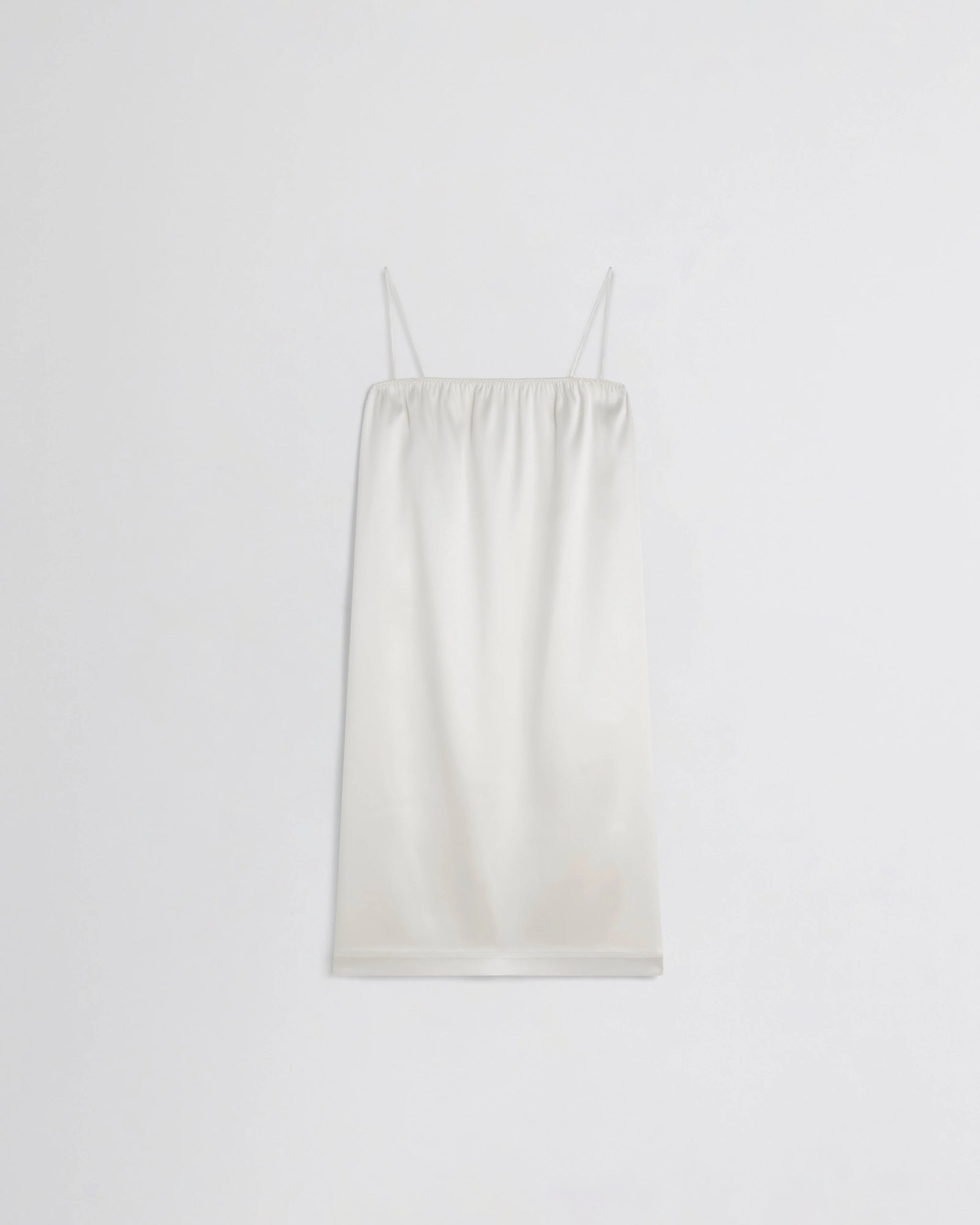 Liquid Slip Dress - Acid Ivory