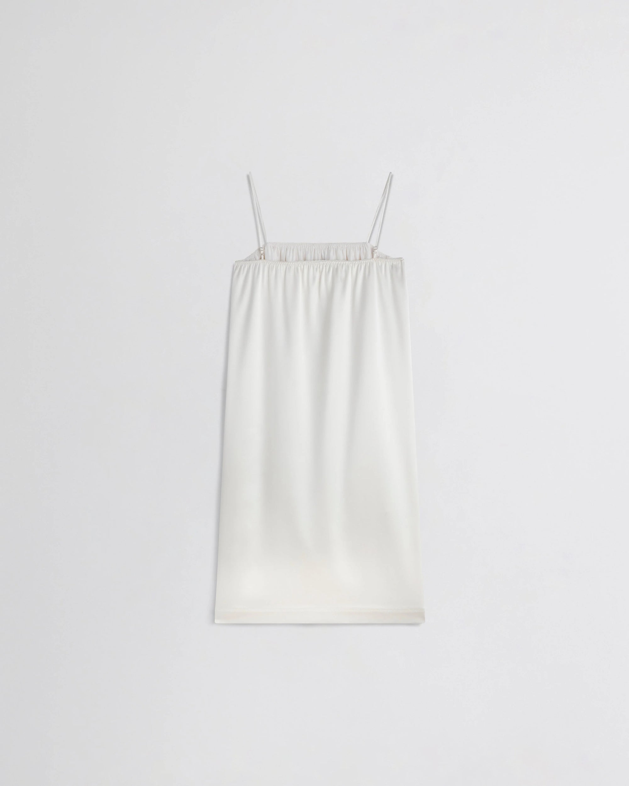 Liquid Slip Dress - Acid Ivory