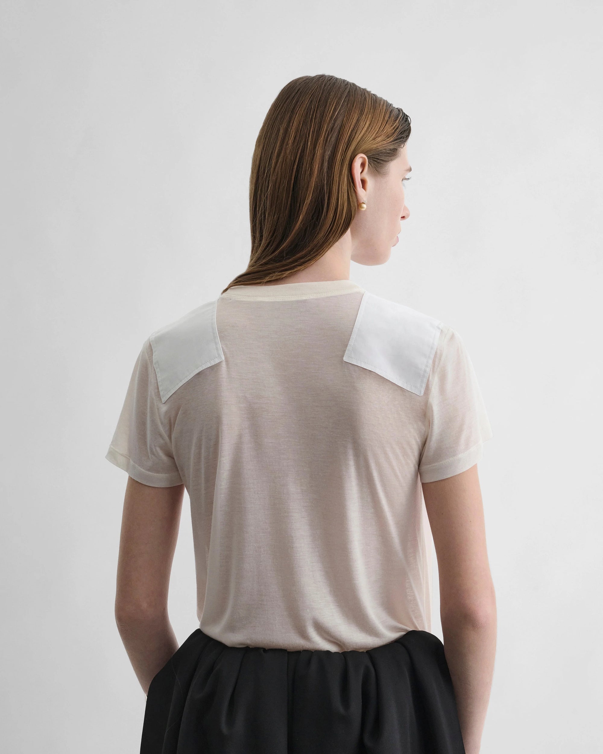 Patch T-Shirt - Ivory