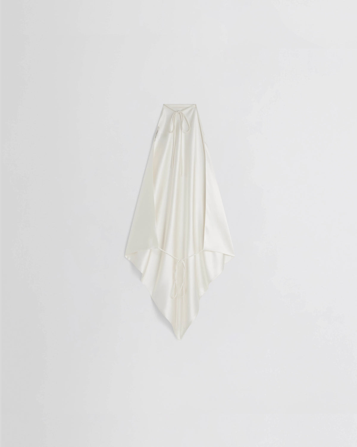 Liquid Scarf Top - Cream Silk