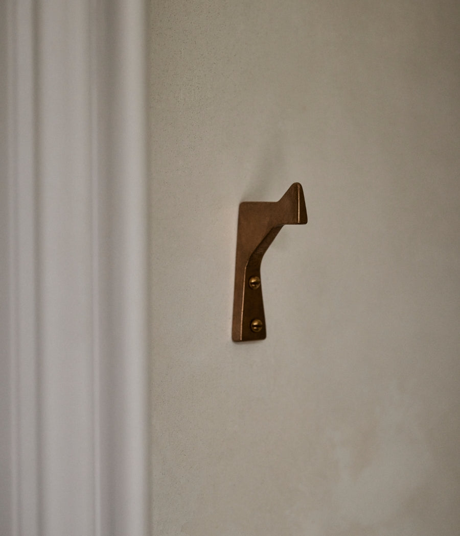 Towel Hook in Bronze