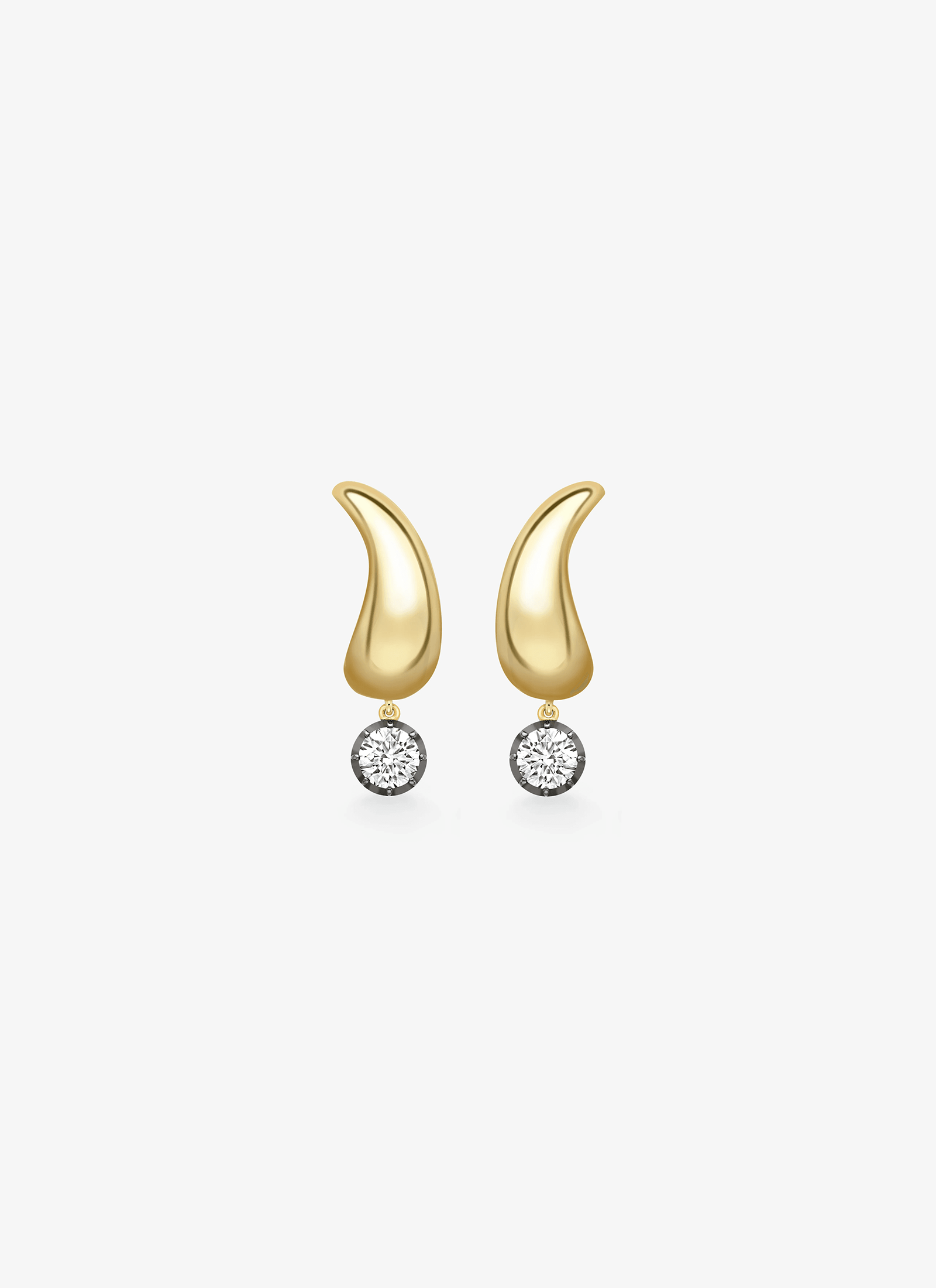 Earrings - Til Late YG & Diamond 0.70ct