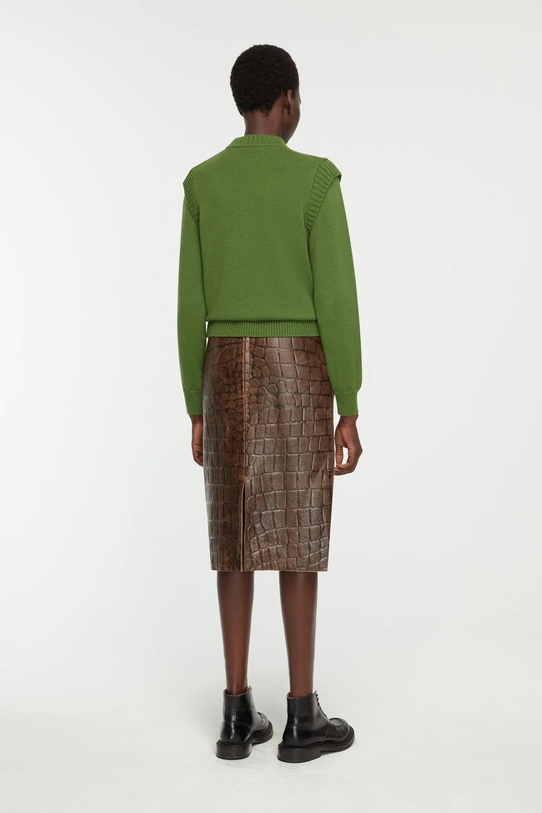 Kit Jumper in Forest Green