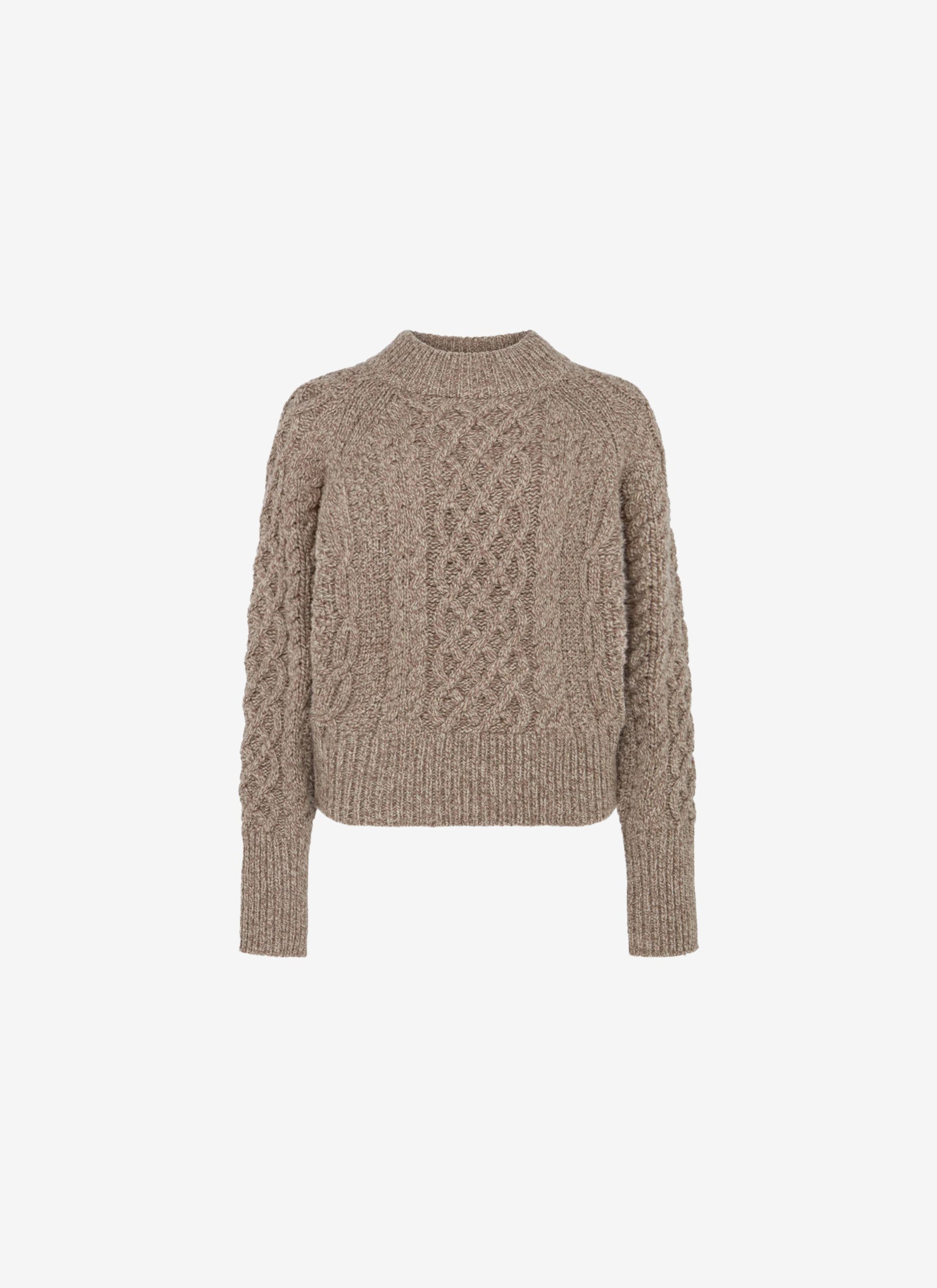 Emory Knit - Beige Mouline Melange