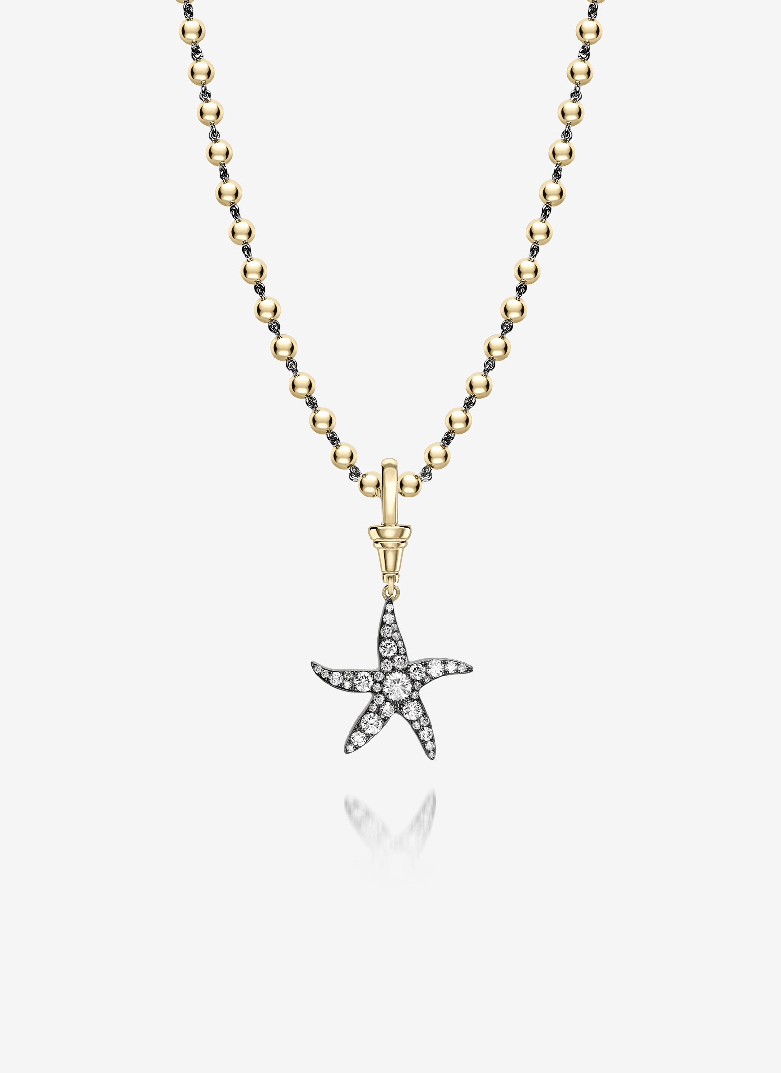 Pendant - Starfish Diamond BWG