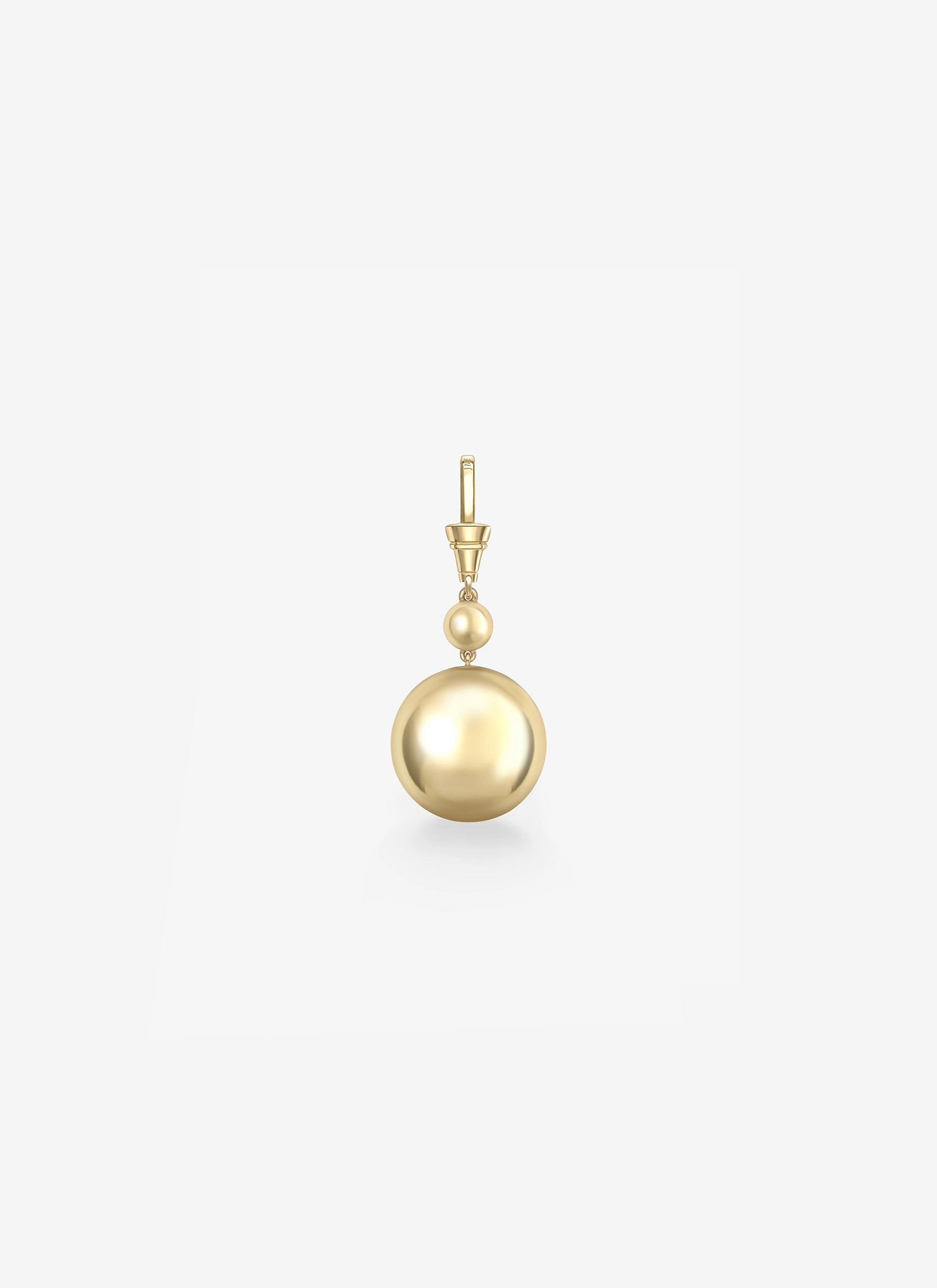 Pendant - Yellow Gold and 0.40ct Diamond Sphere (Orbit)