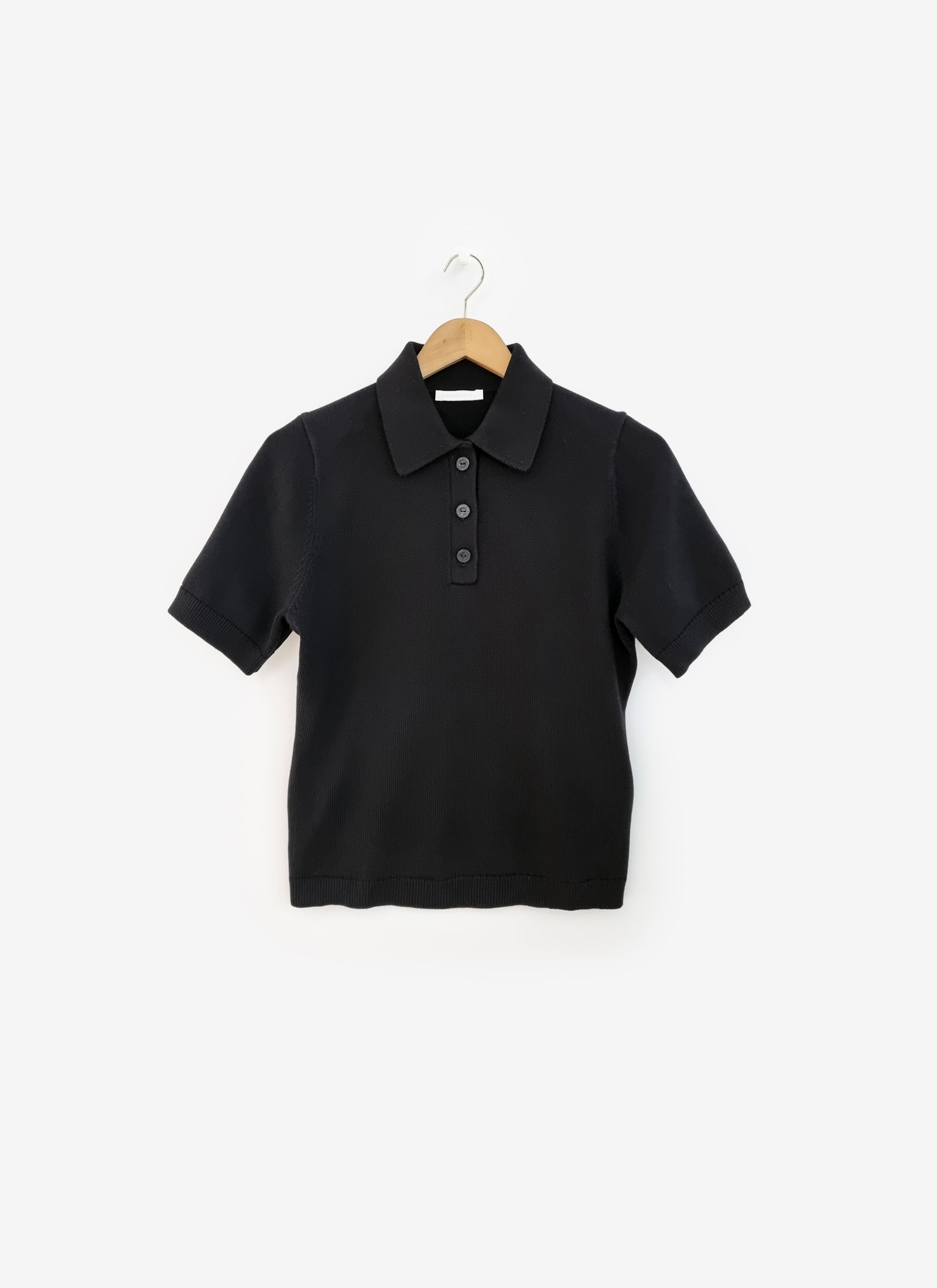 Fairlie Polo Top - Black