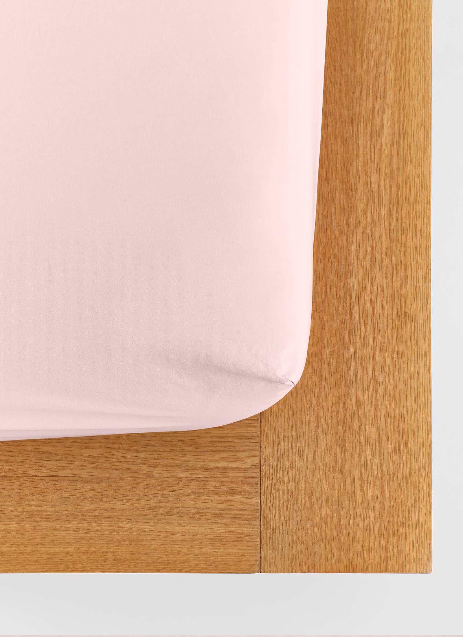 Fitted Sheet in Petal Pink