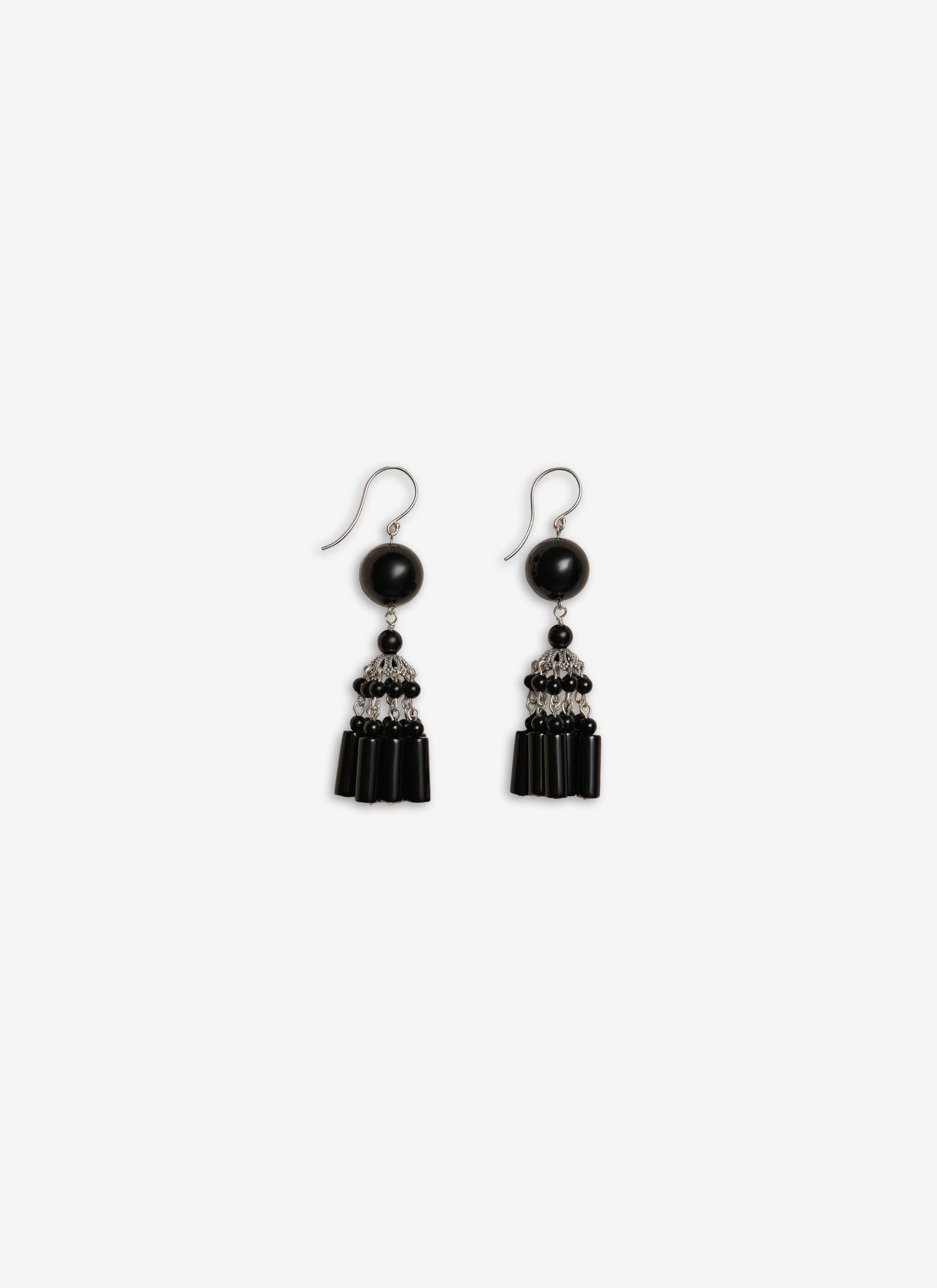 Flamenco Earrings - Onyx