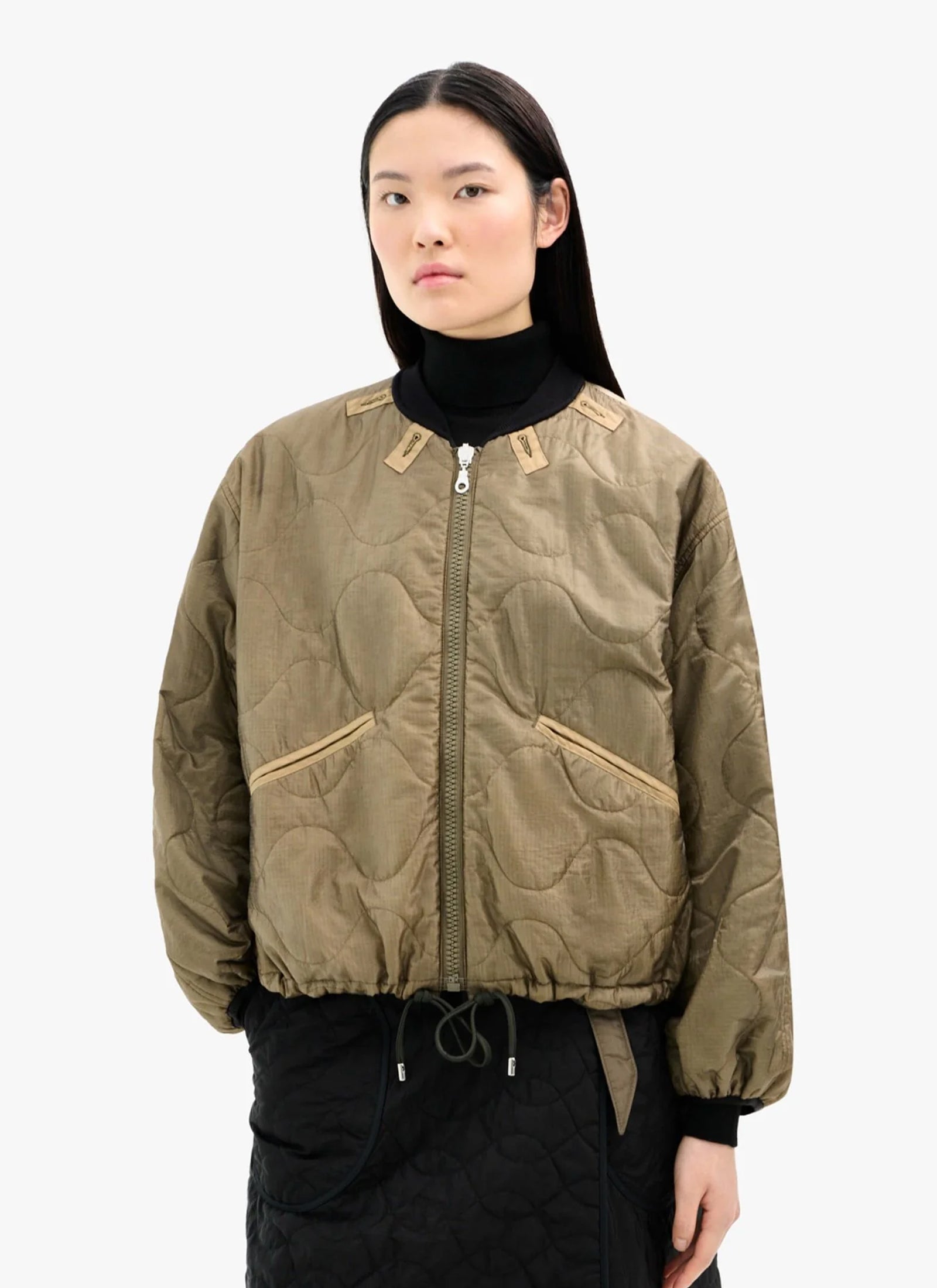Flight Bomber - Dark Olive/Peat