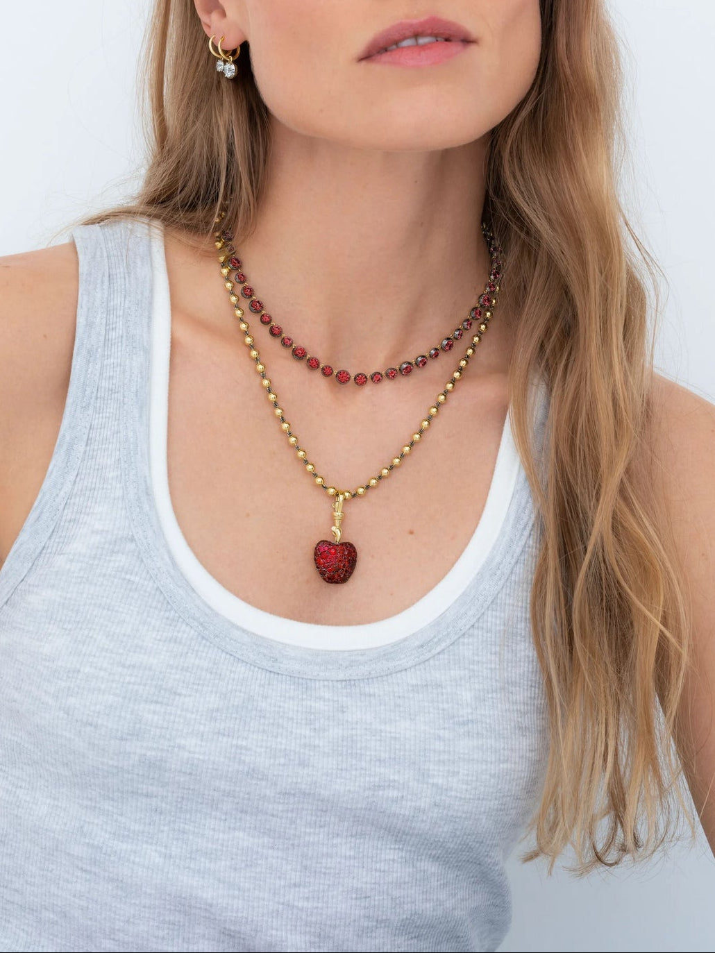 Pendant - Ruby Apple