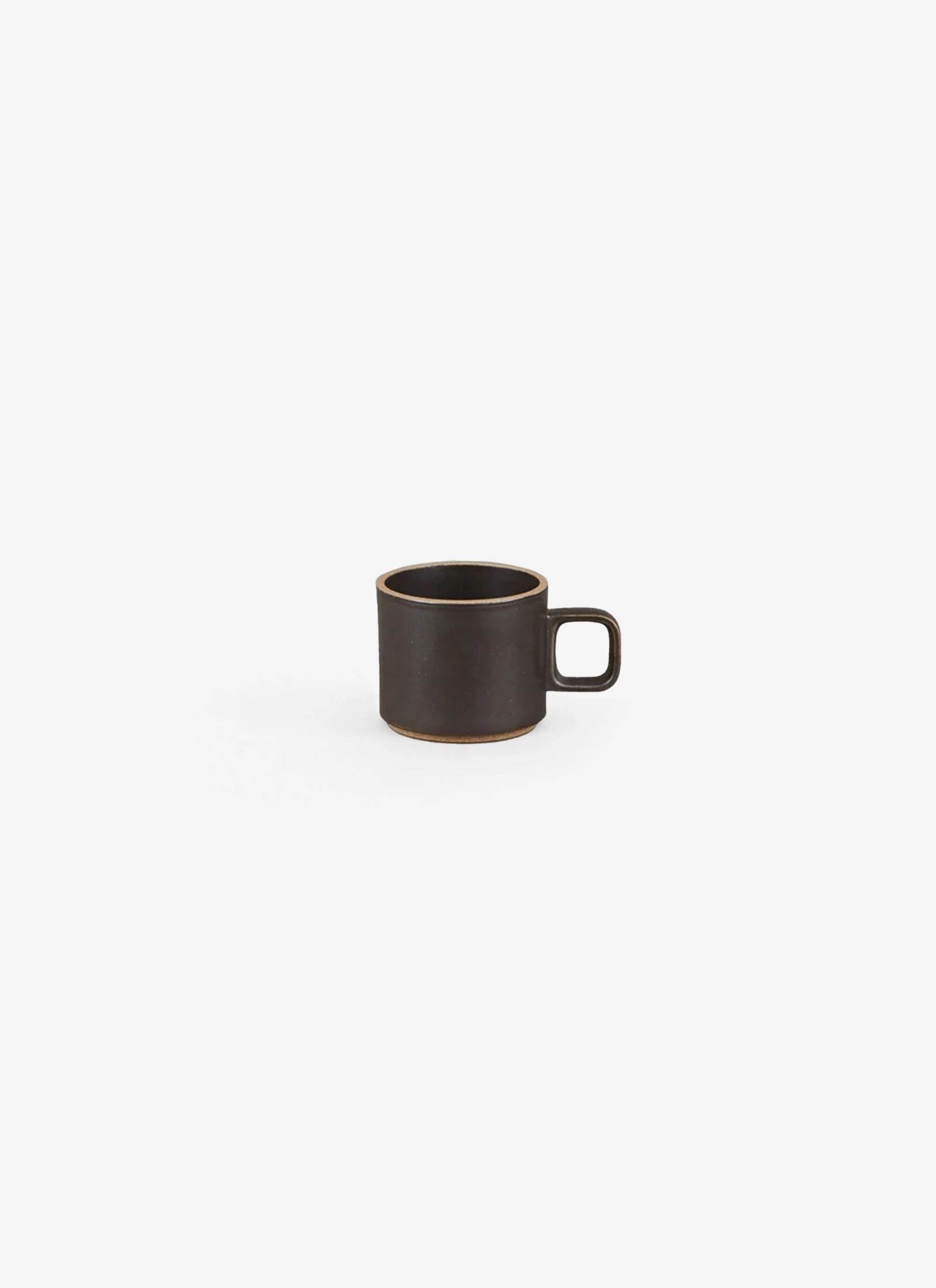 Small Black Mugs - set of 4