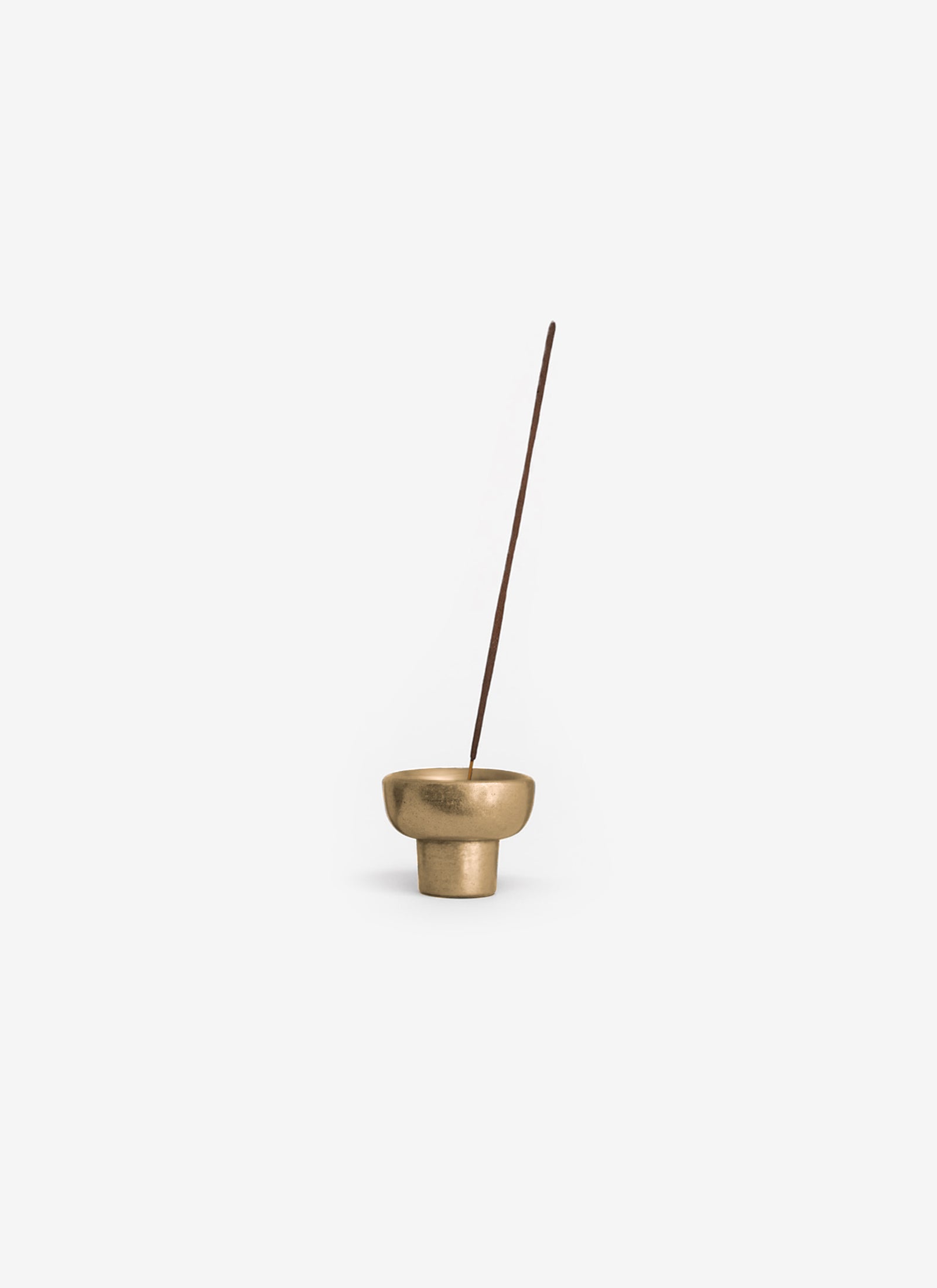 Incense Burner in Bronzed Brass