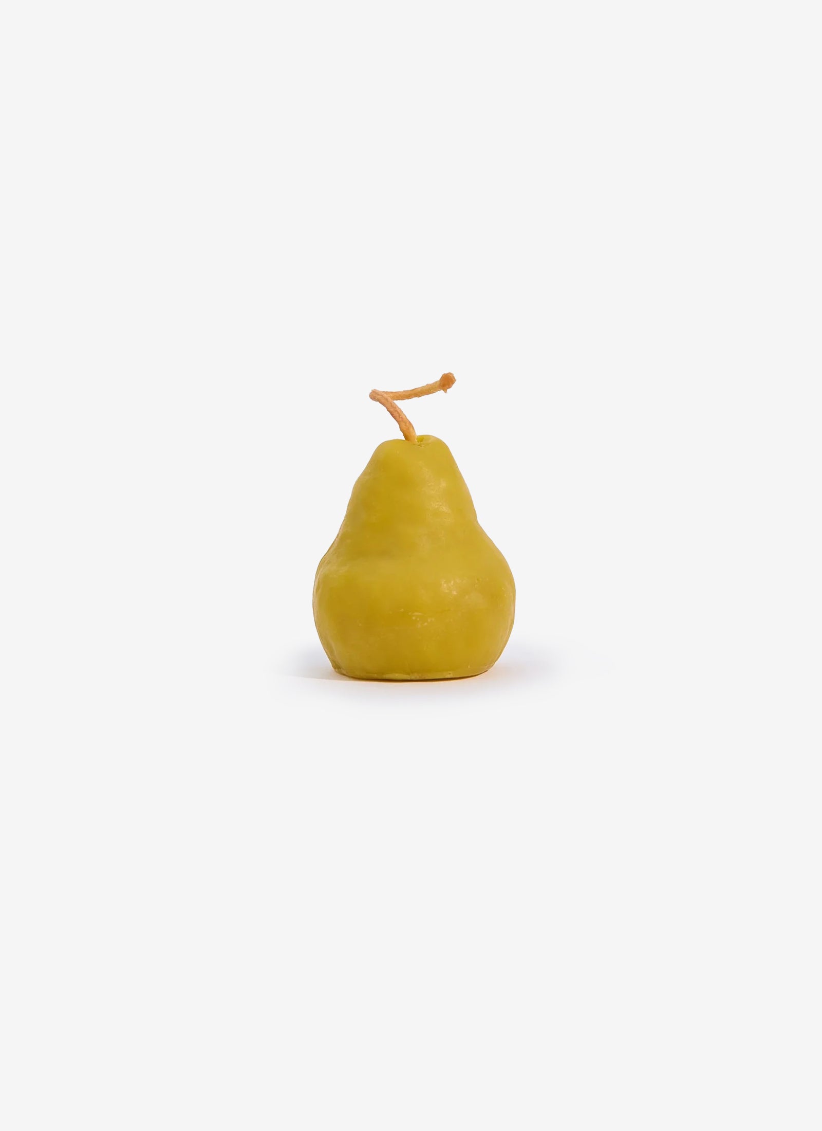 Large Green Pear Candle