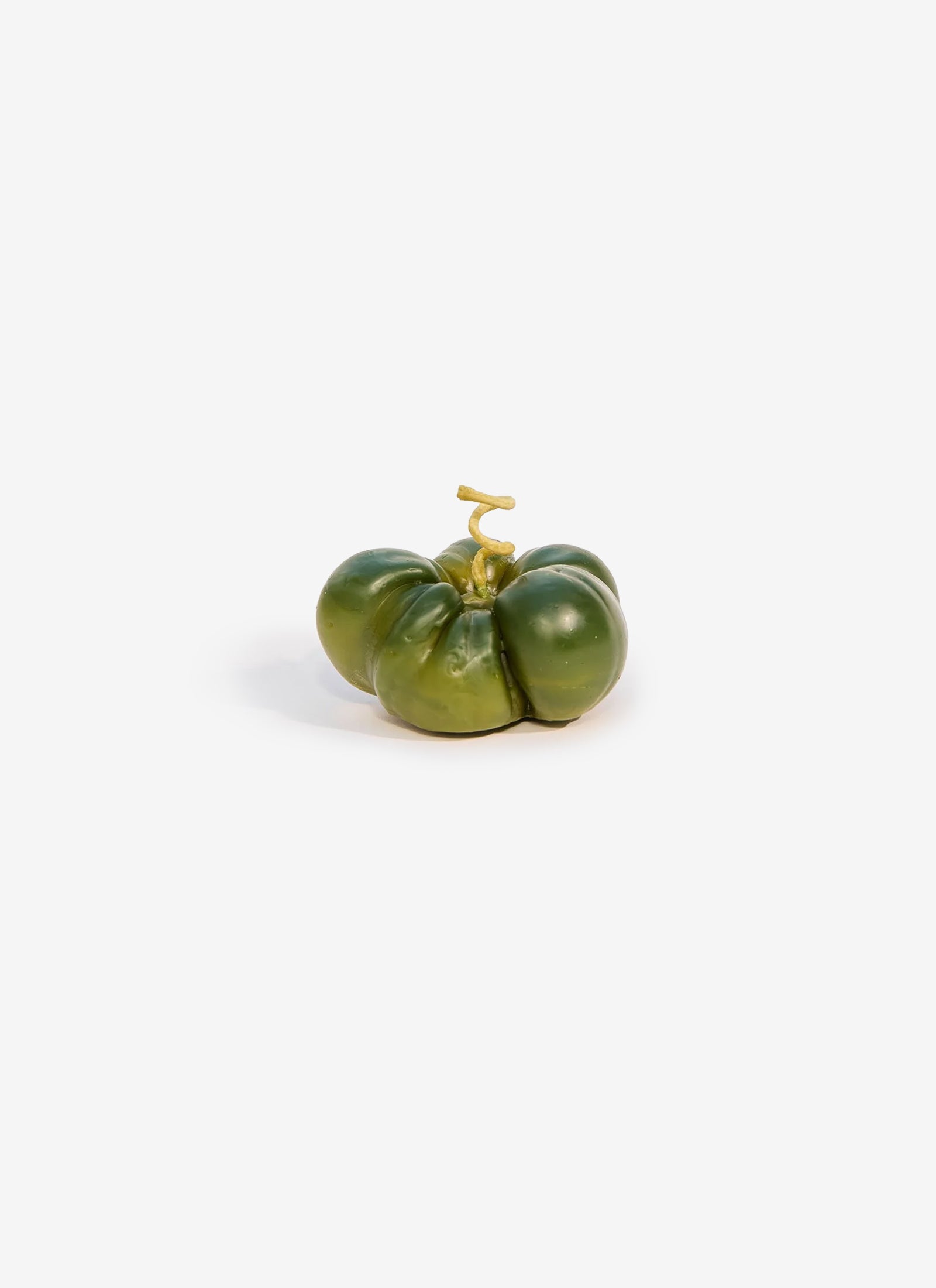 Large Heirloom Tomato Candle - Green