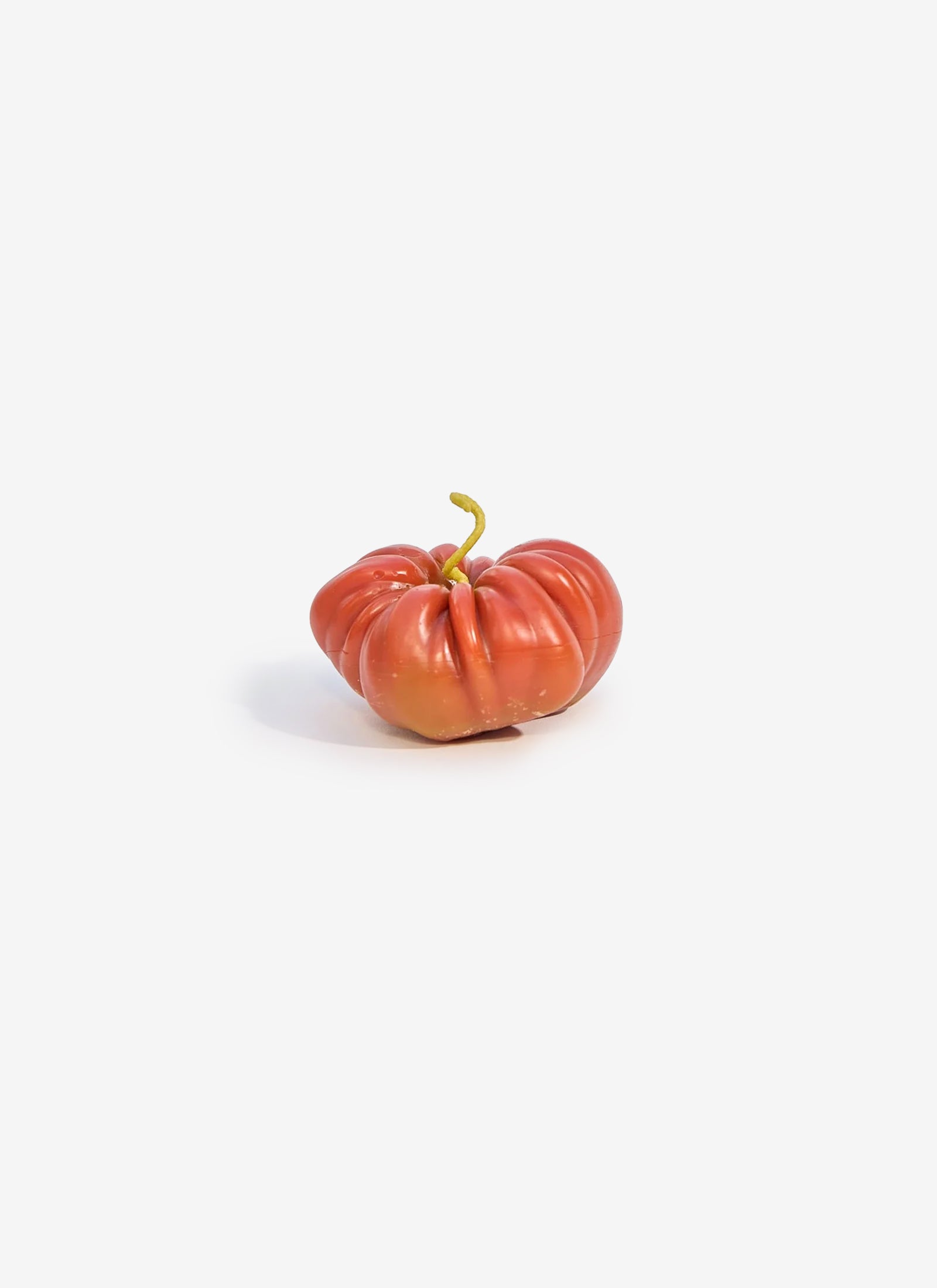 Large Heirloom Tomato Candle - Orange