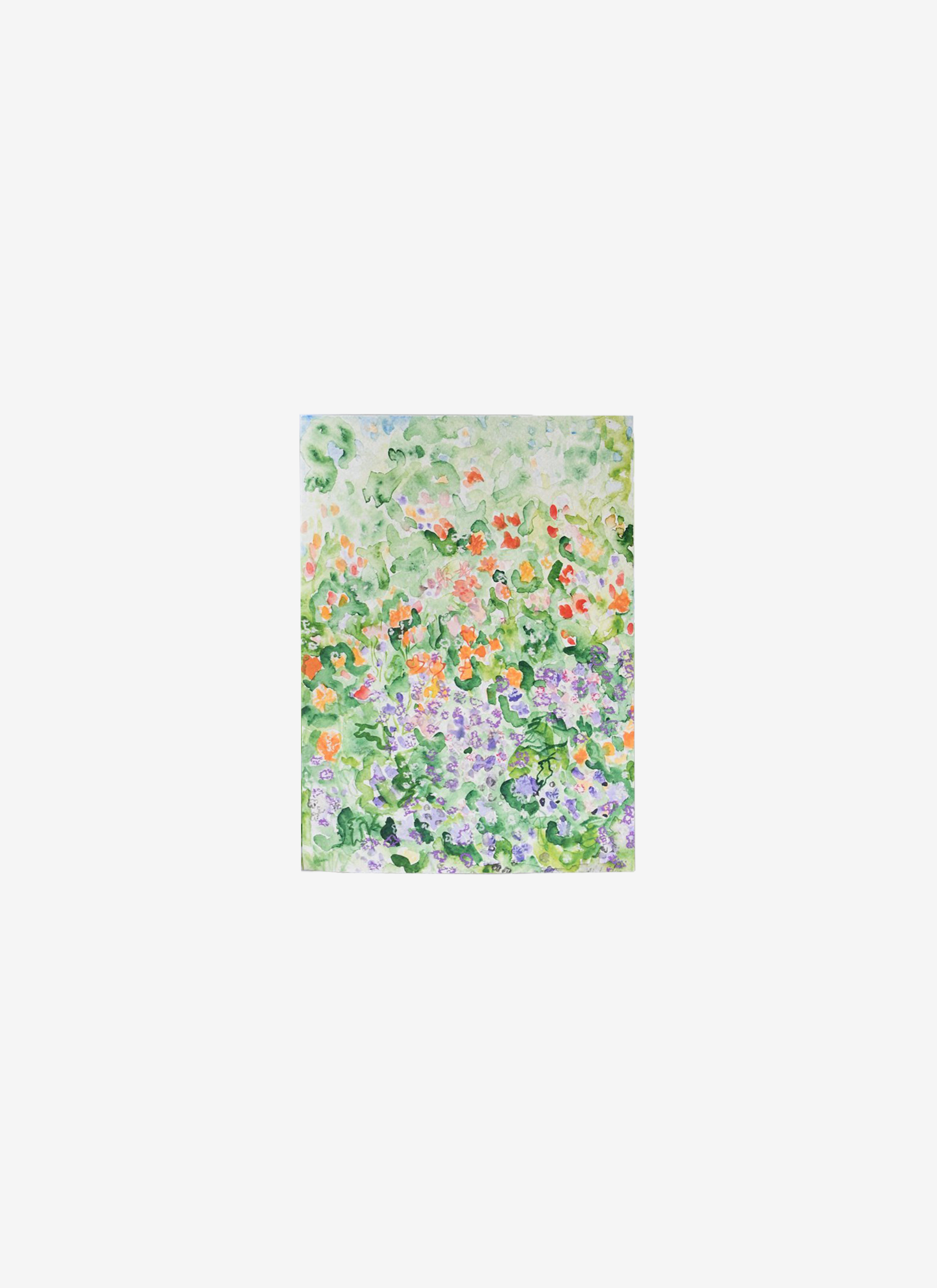 Lilac Garden Note Card