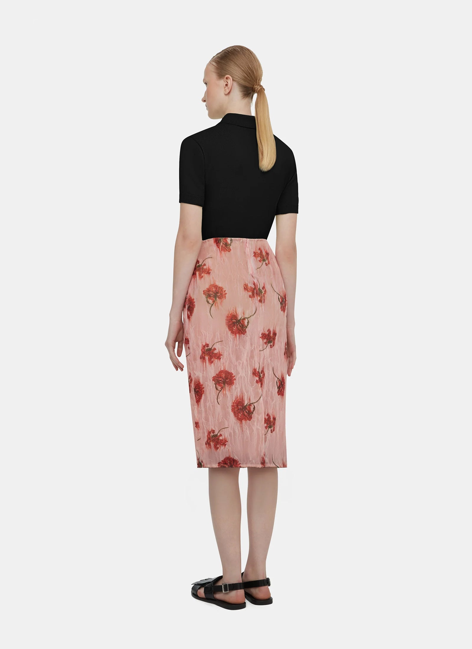 Lorelei Skirt - Floral Organza