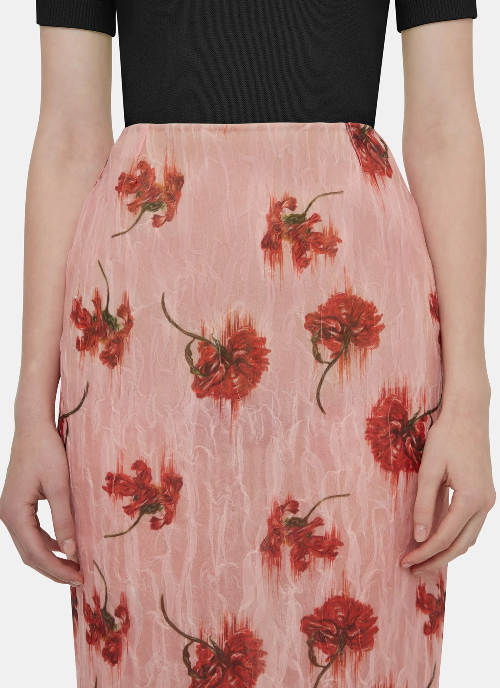 Lorelei Skirt - Floral Organza