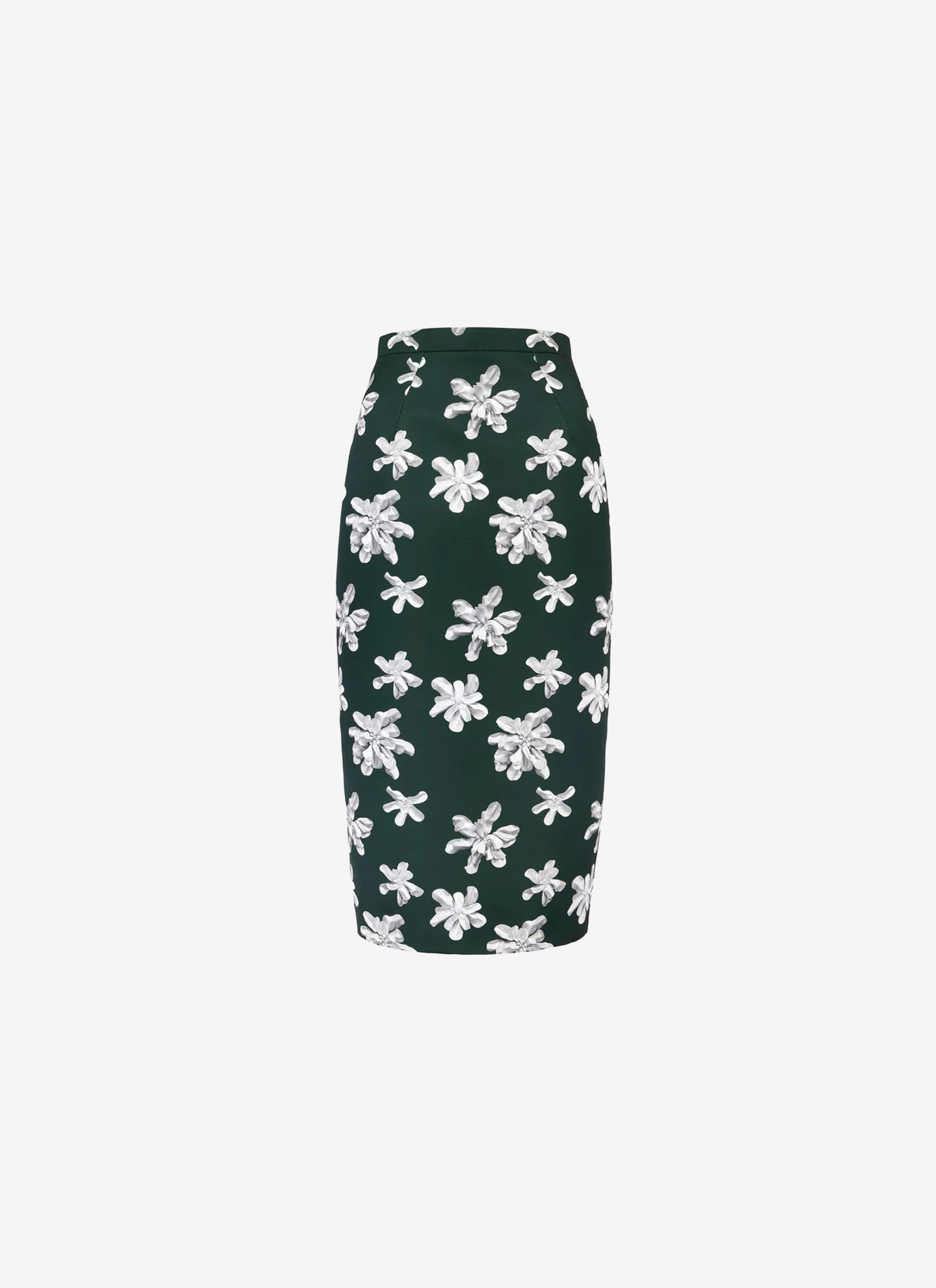 Lorelei Skirt - Green & Ivory Floral