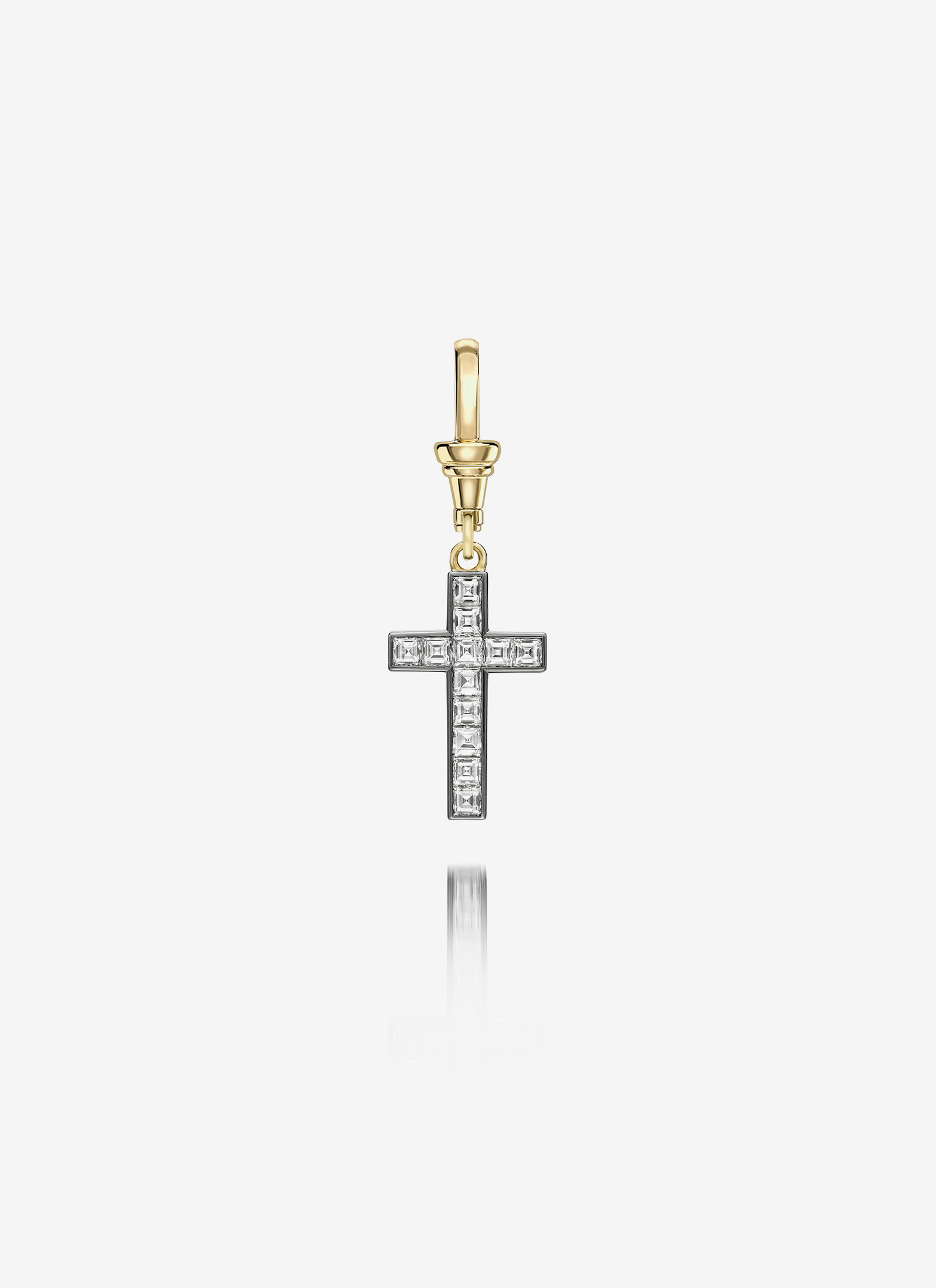 Lost Boys Carré-Cut Diamond Cross