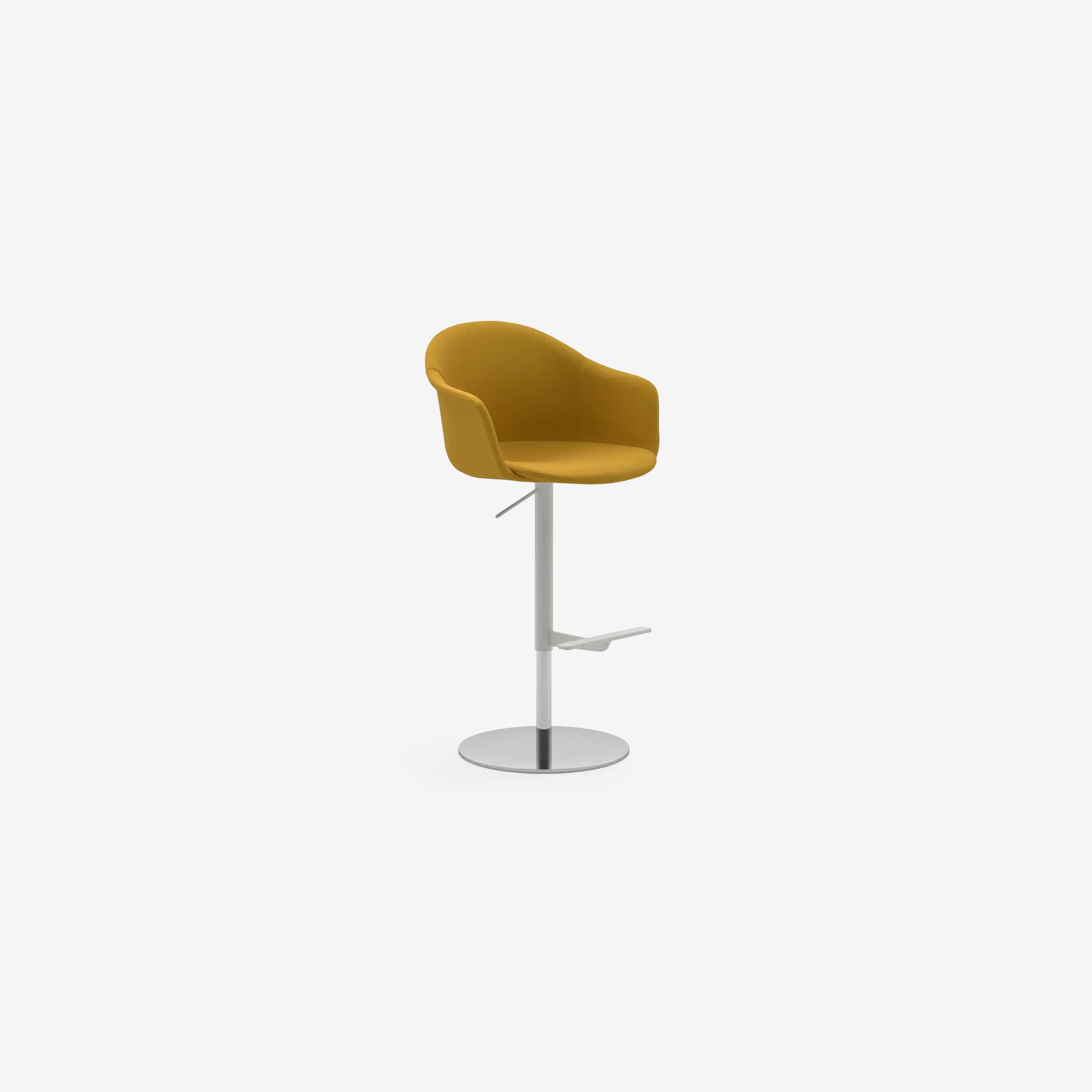 Mani Armshell Fabric Stool