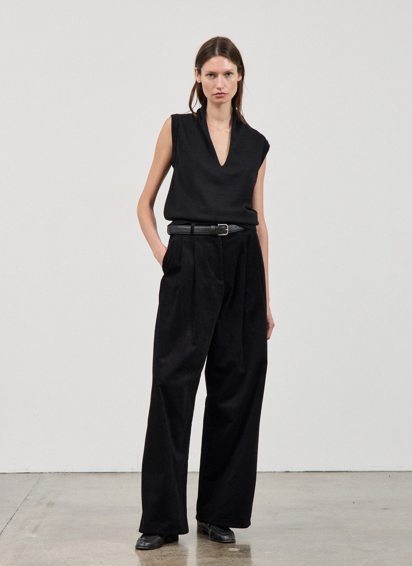 Marco Pant - Black Corduroy