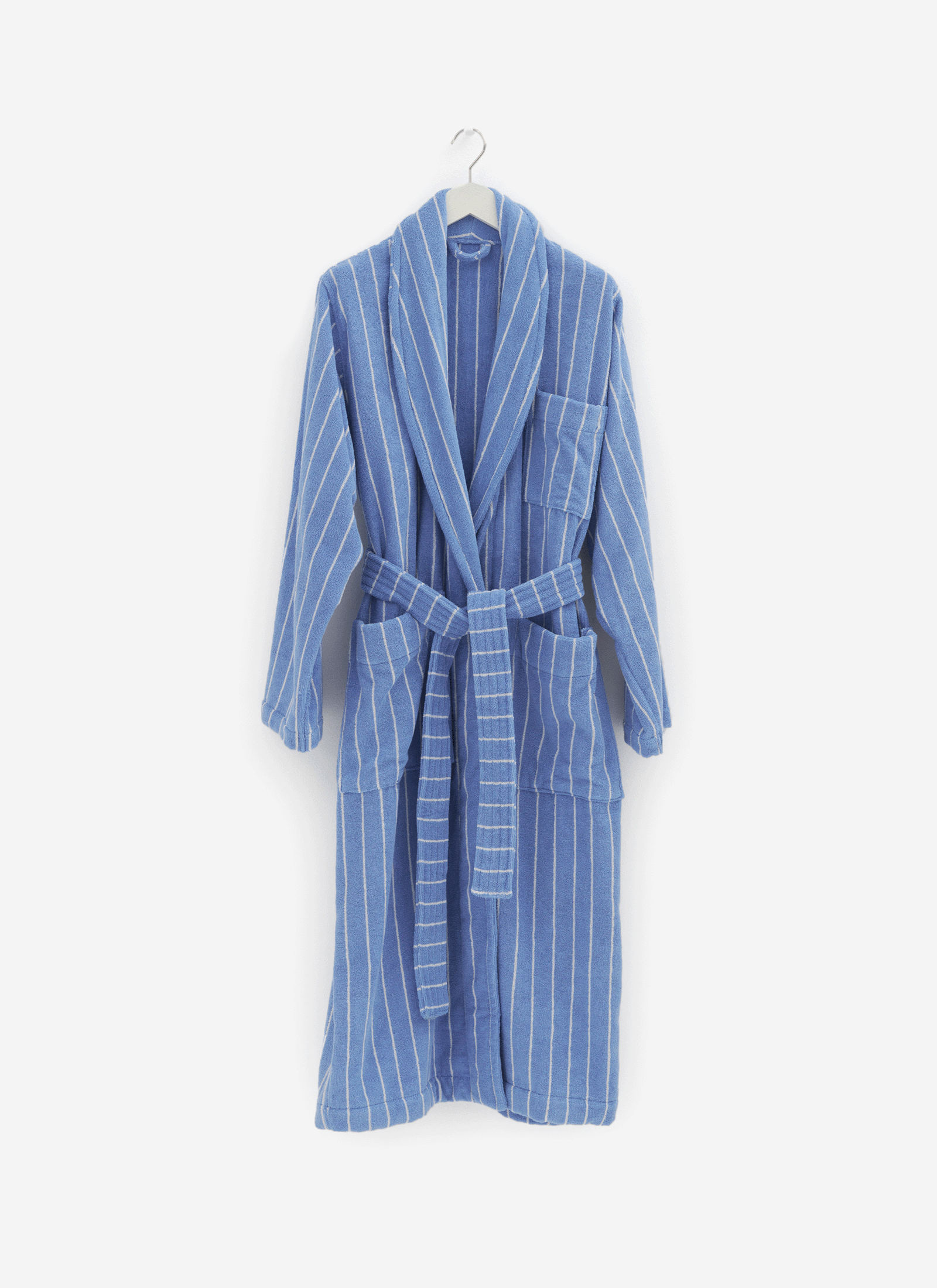 Classic Bathrobe - Marseilles Stripe