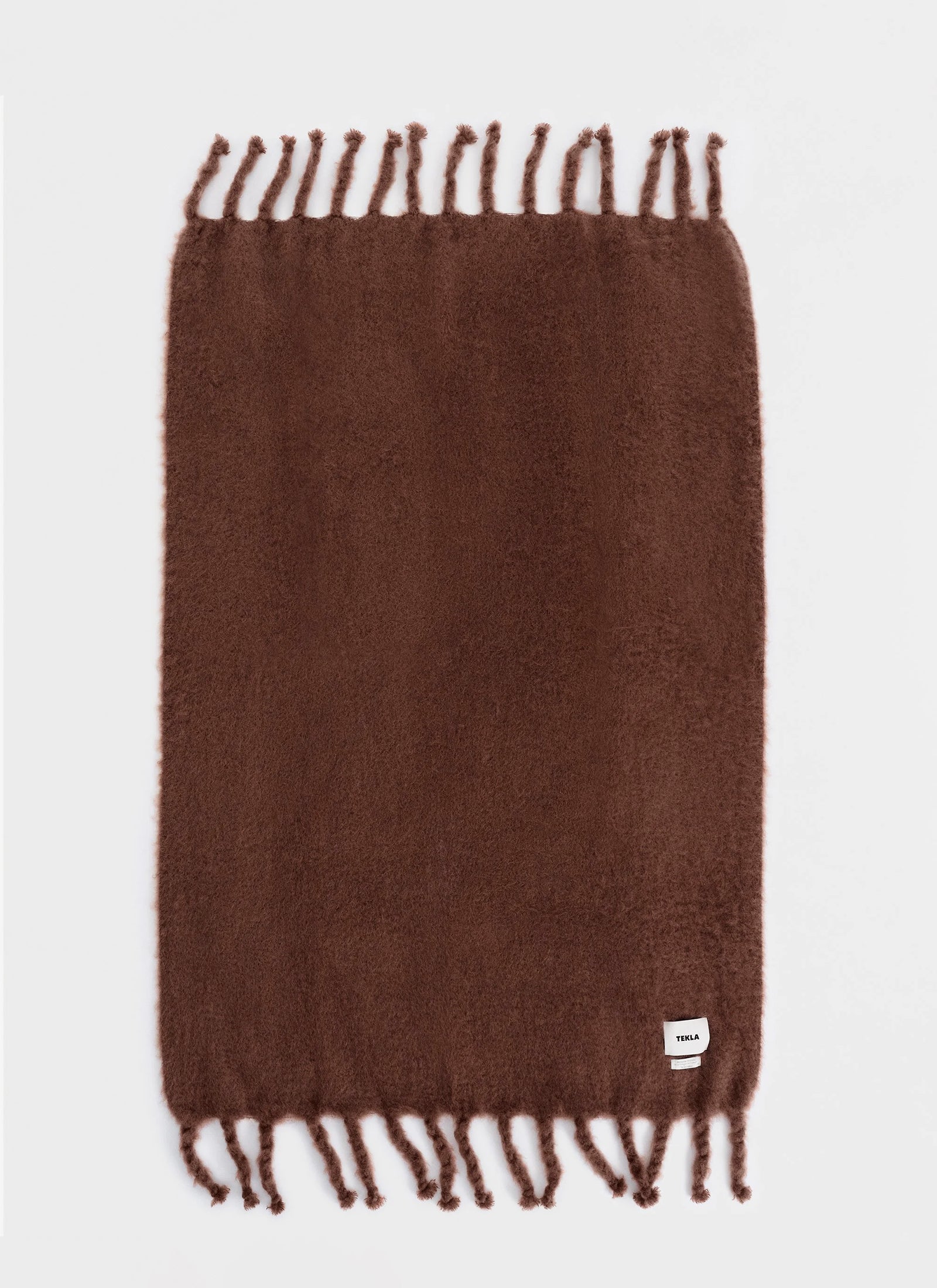 Le Corbusier Mohair Blanket - Terre Sienne Brulee