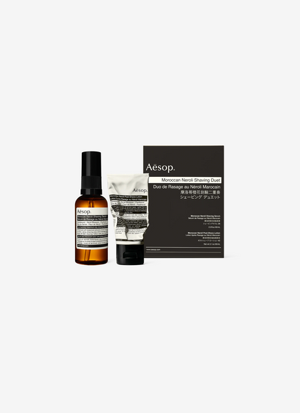 パック・フェイスマスク Aesop Moroccan Neroli Shaving Duet Aesop Moroccan Neroli Shaving Duet | Uncrate Supply