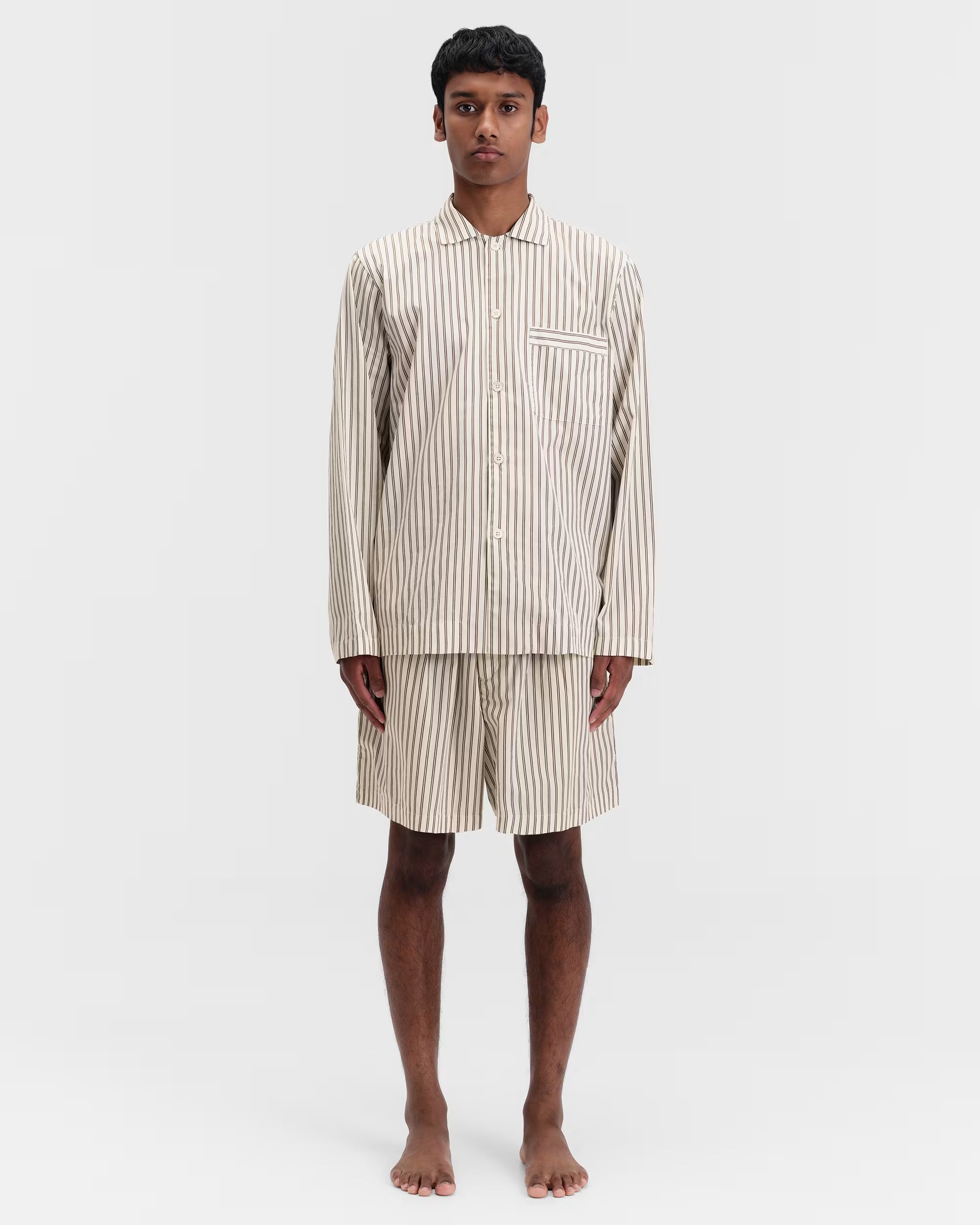 Poplin Sleep Shorts - Hopper Stripes