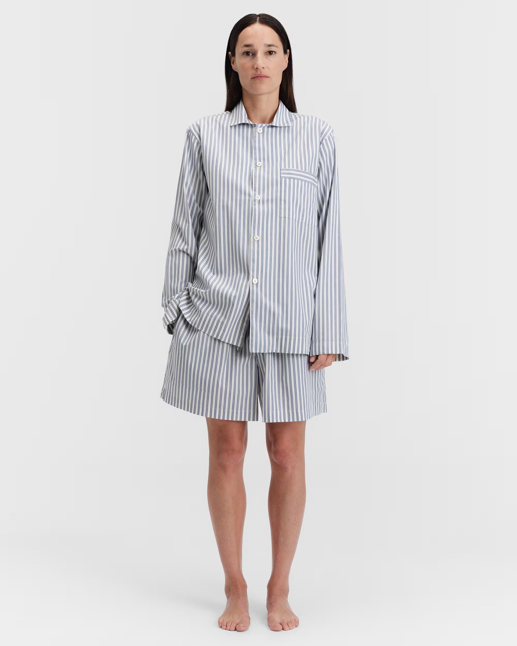 Poplin Sleep Shorts - Skagen Stripes