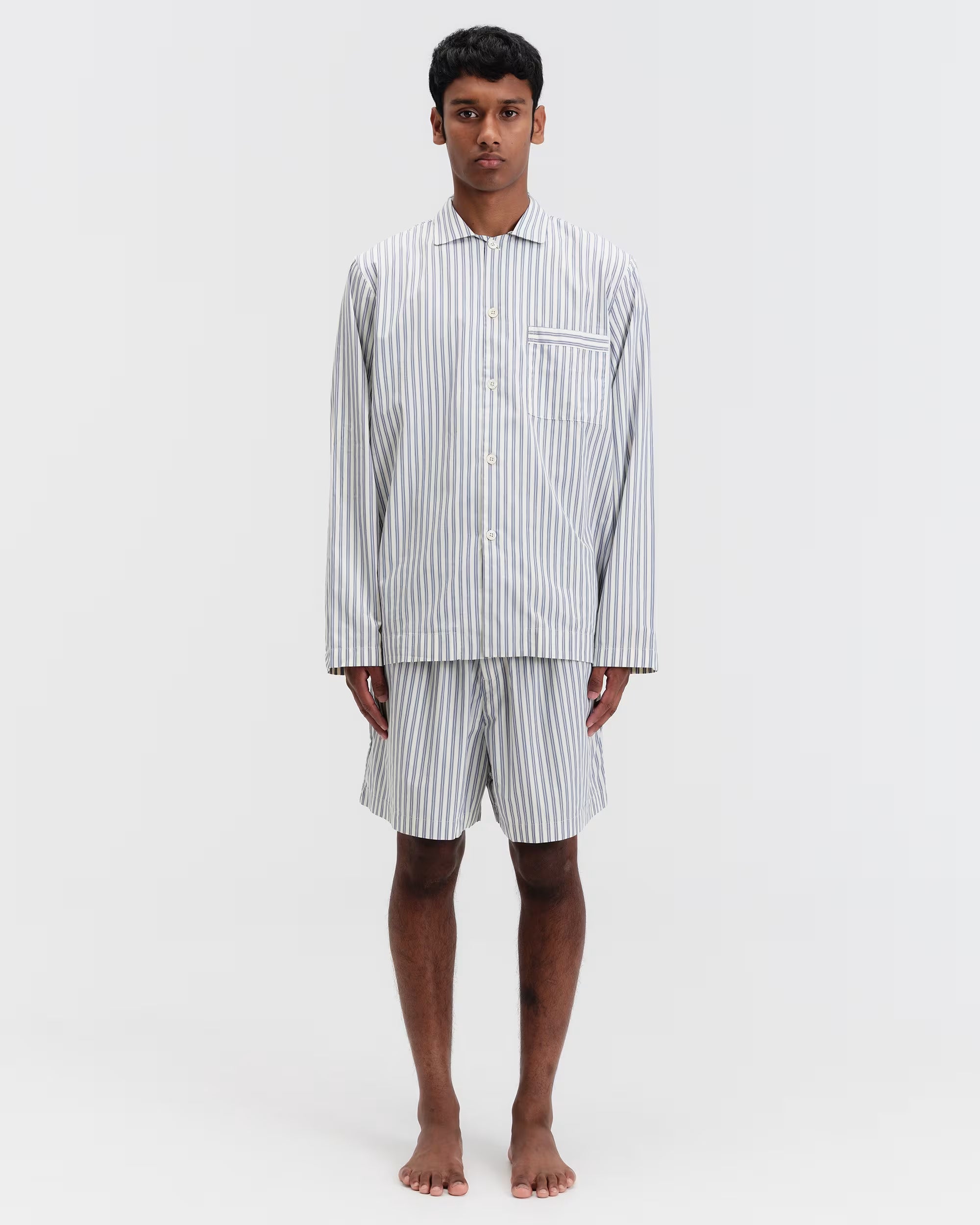 Poplin Sleep Shorts - Skagen Stripes