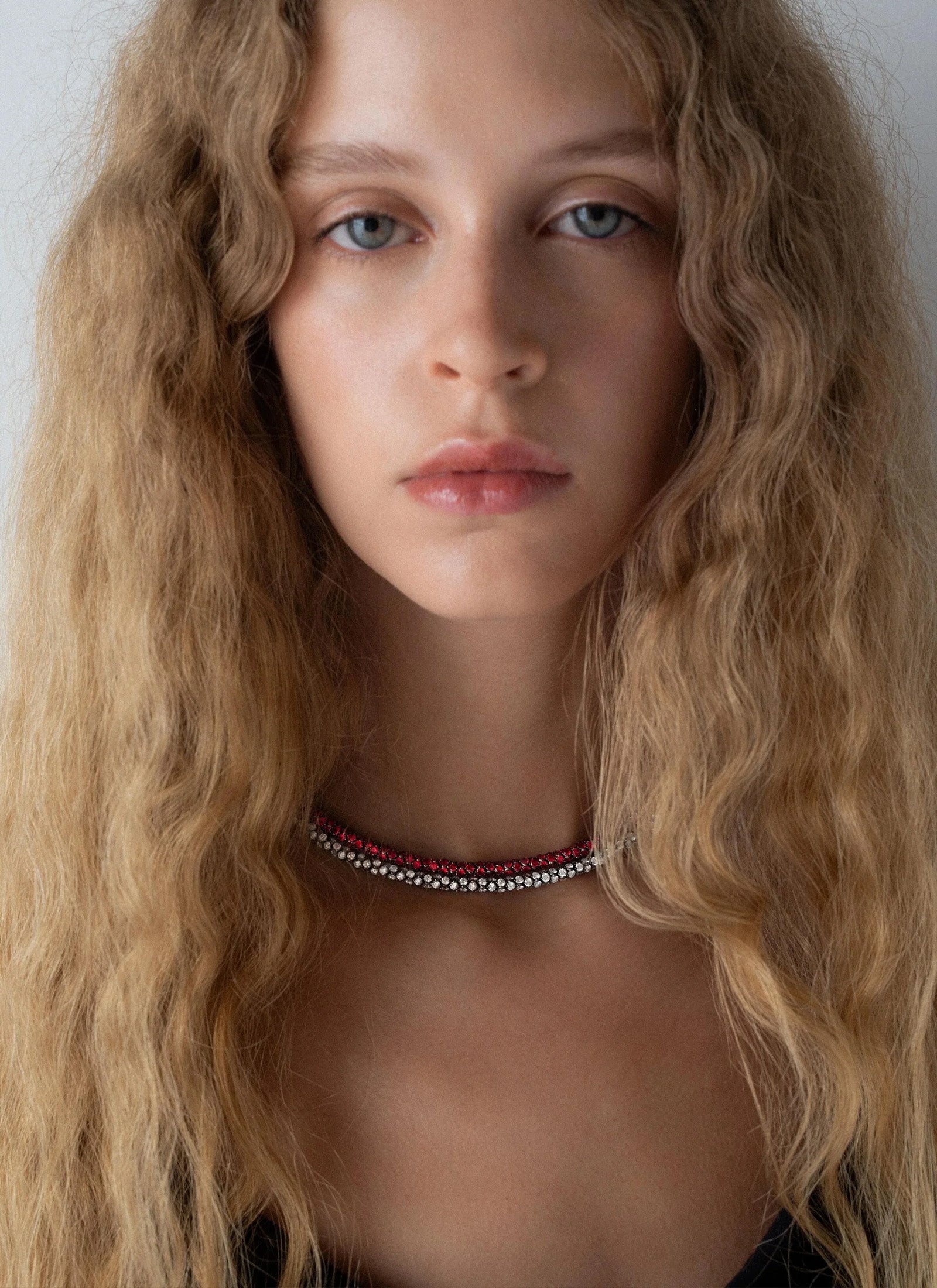 Necklace - Ruby Narrow Tempest