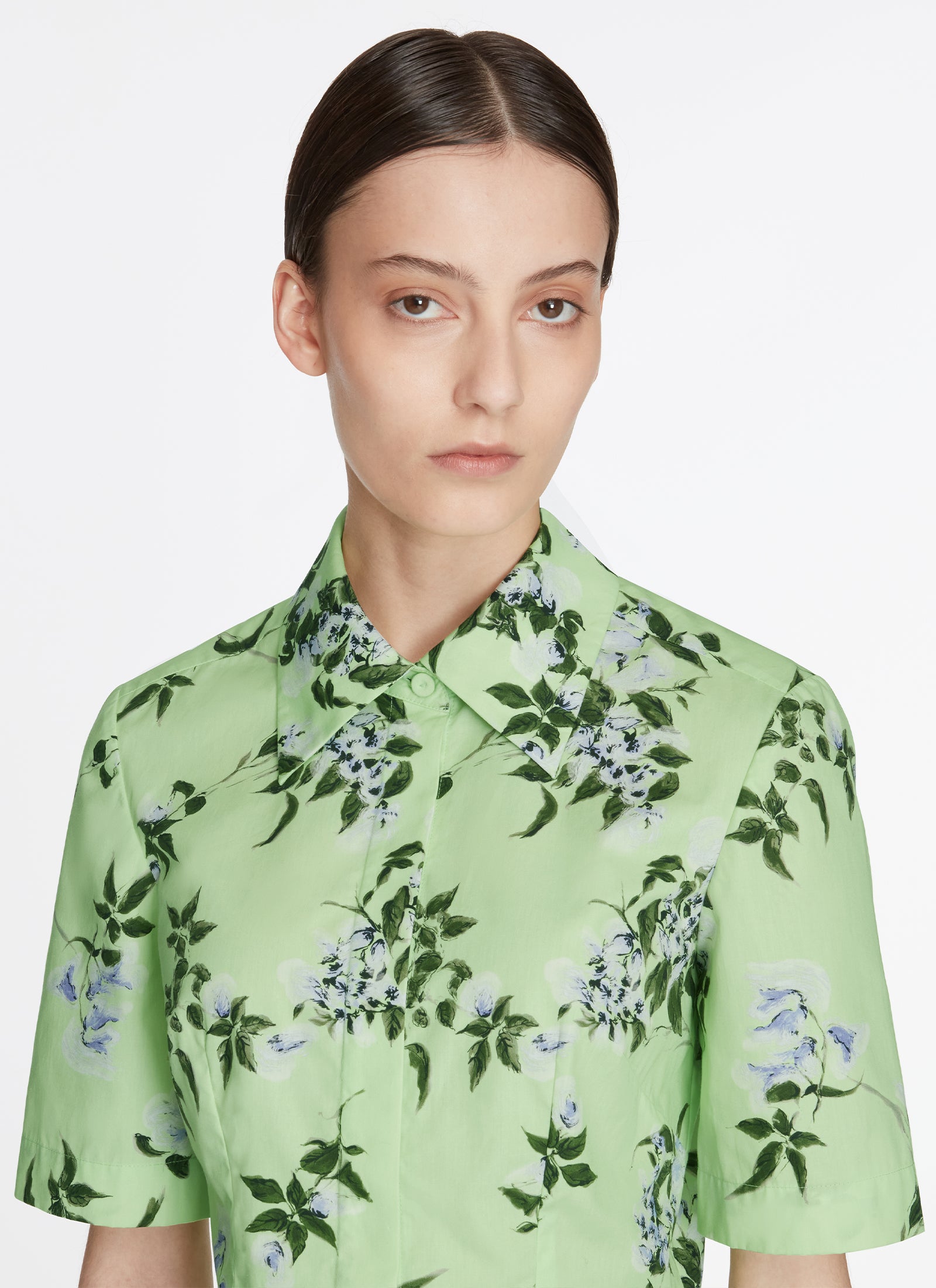 Natalie Top - Green/Lilac