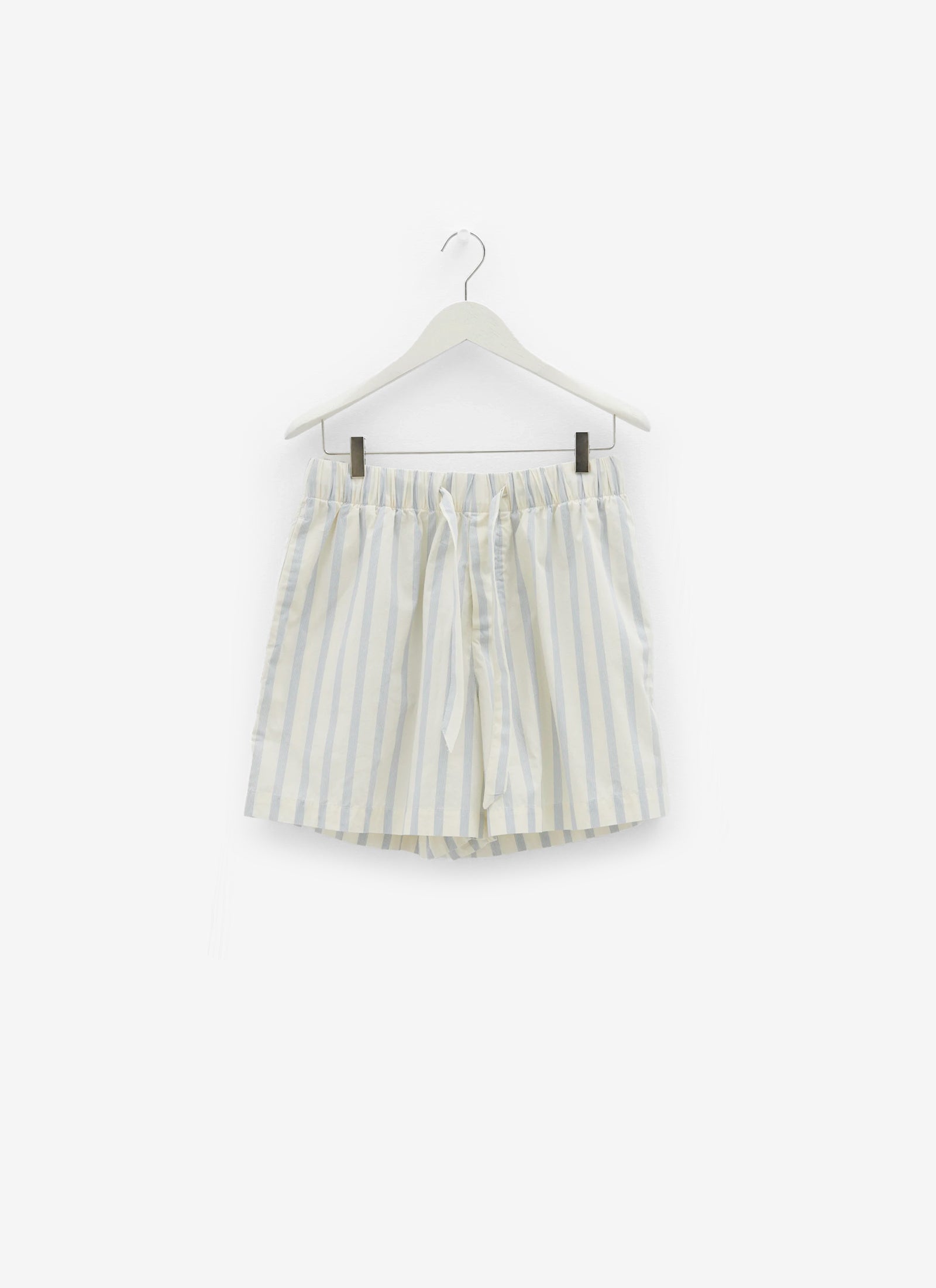 Poplin Sleep Shorts - Needle Stripes