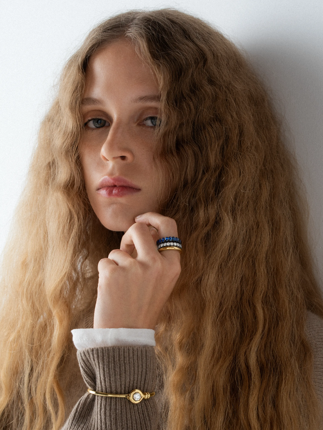 Eternity Band - Small Sapphire Oval