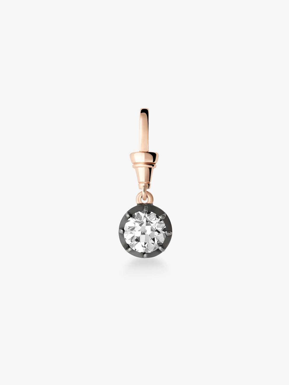 Ball n Chain Pendant - Diamond RBC 2.43ct RG