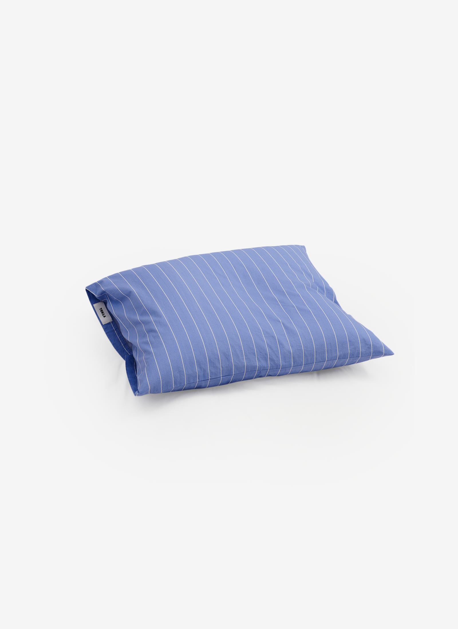 Pillowcases in Clear Blue Stripes