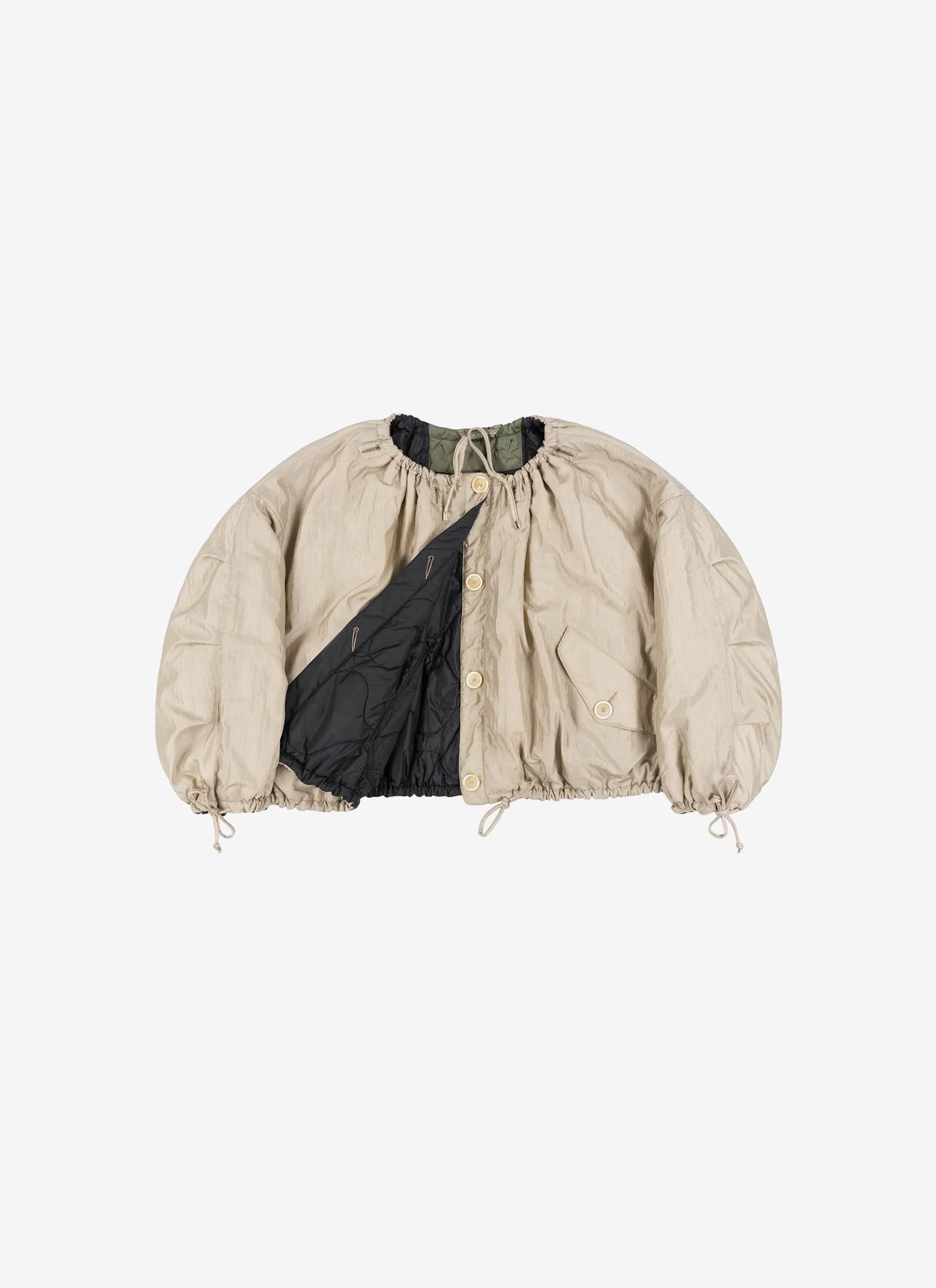 Parachute Bomber - Stone / Black