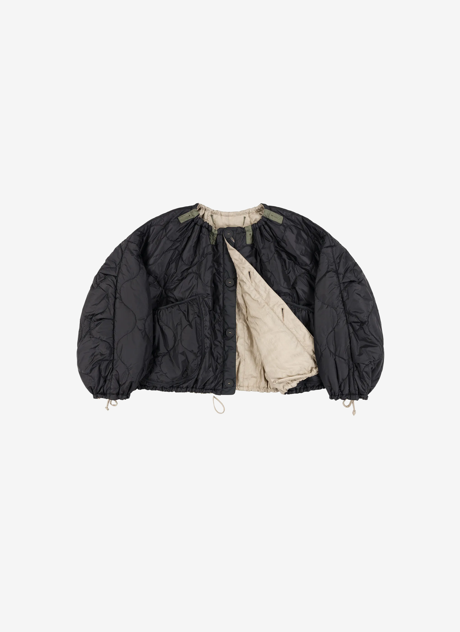 Parachute Bomber - Stone / Black