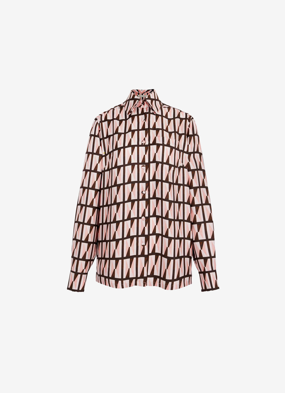 Patricia Shirt - Geometric Silk