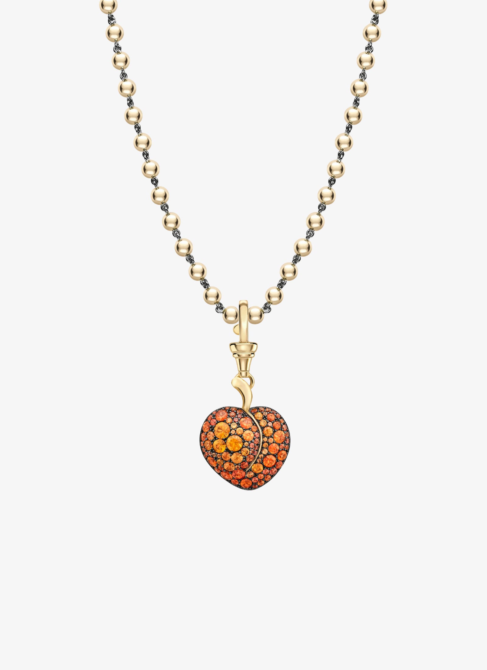 Pendant - Peachy Sapphire
