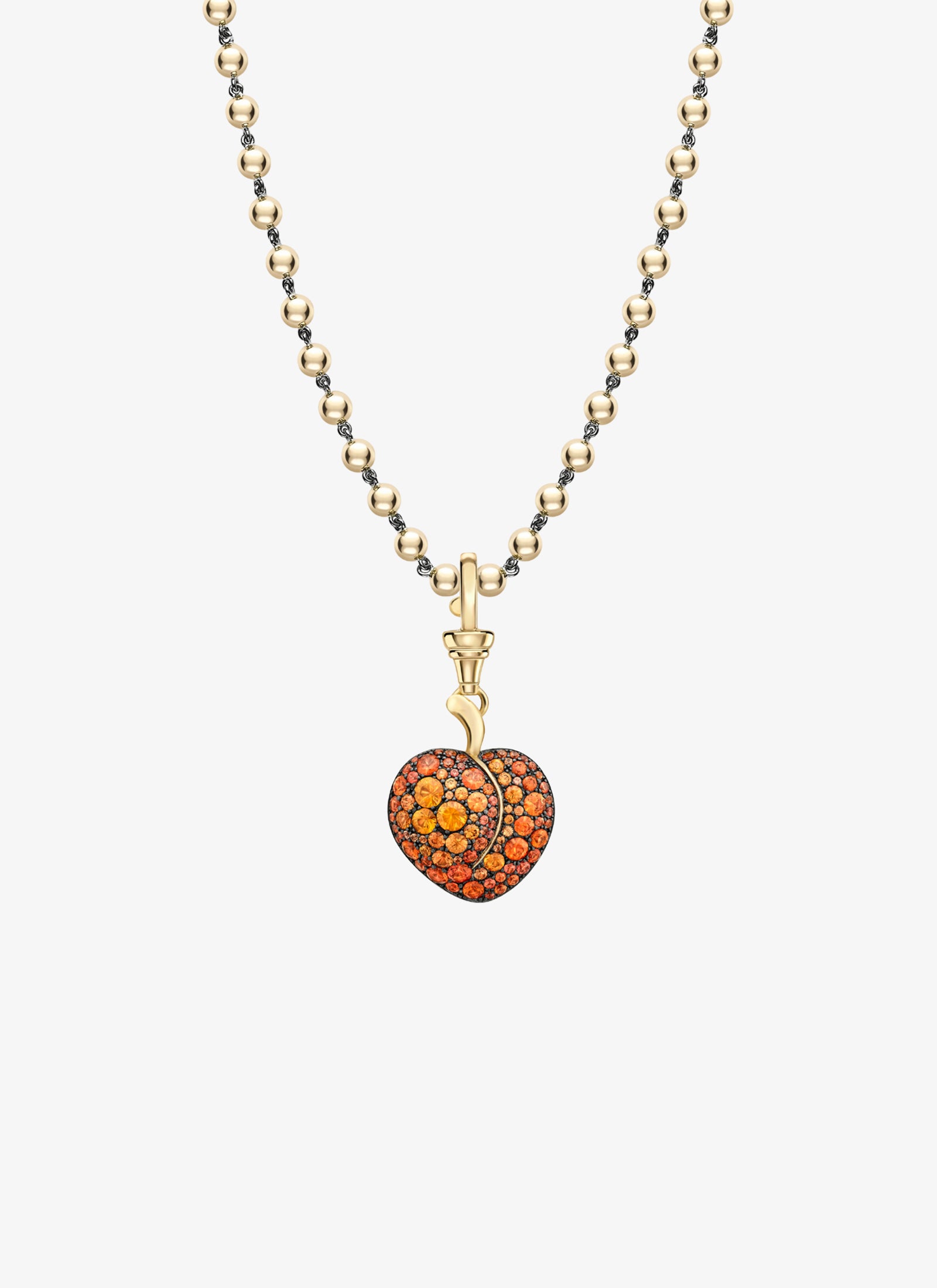 Pendant - Peachy Sapphire