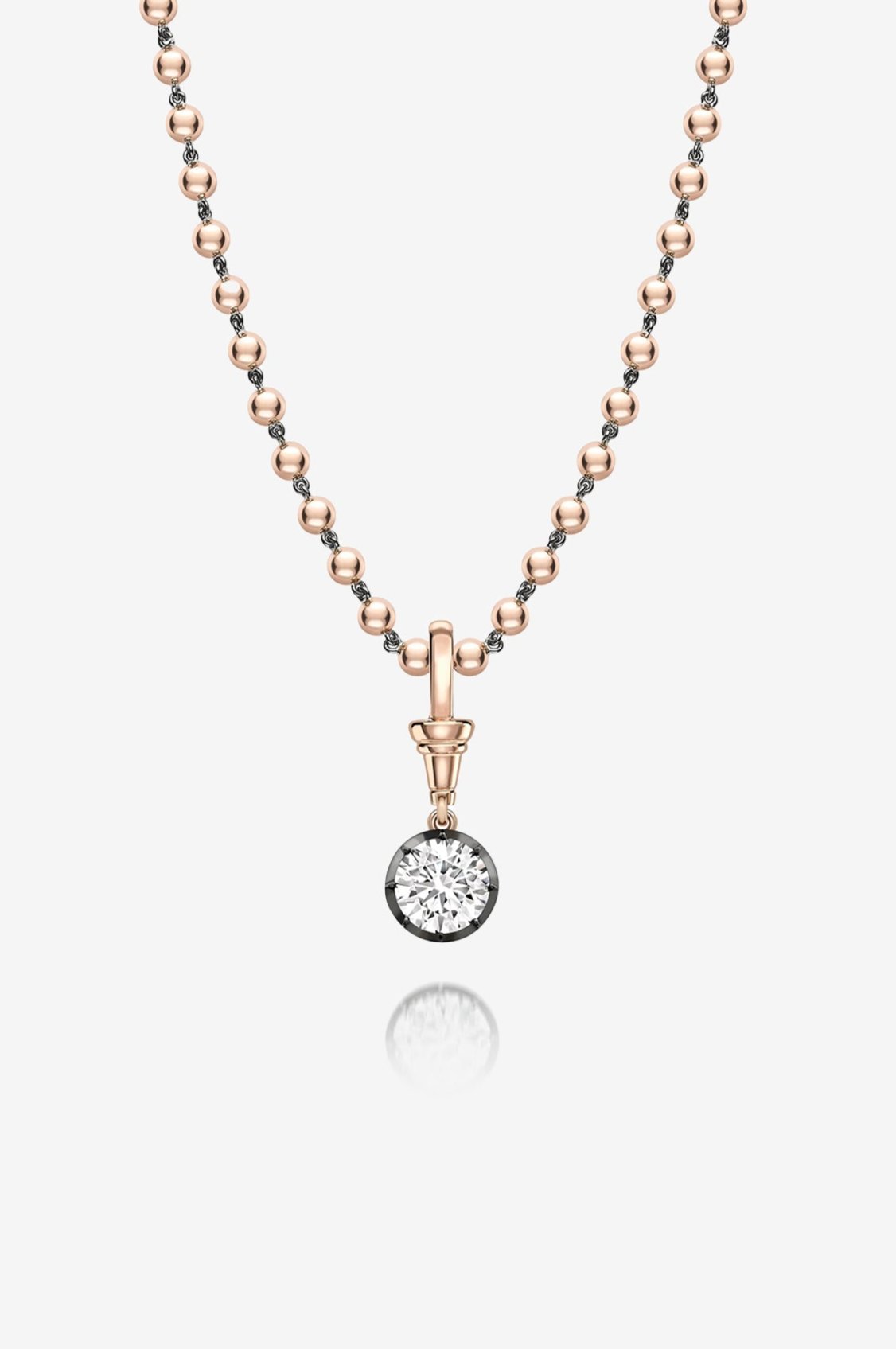 Ball n Chain 1.50ct Diamond Pendant