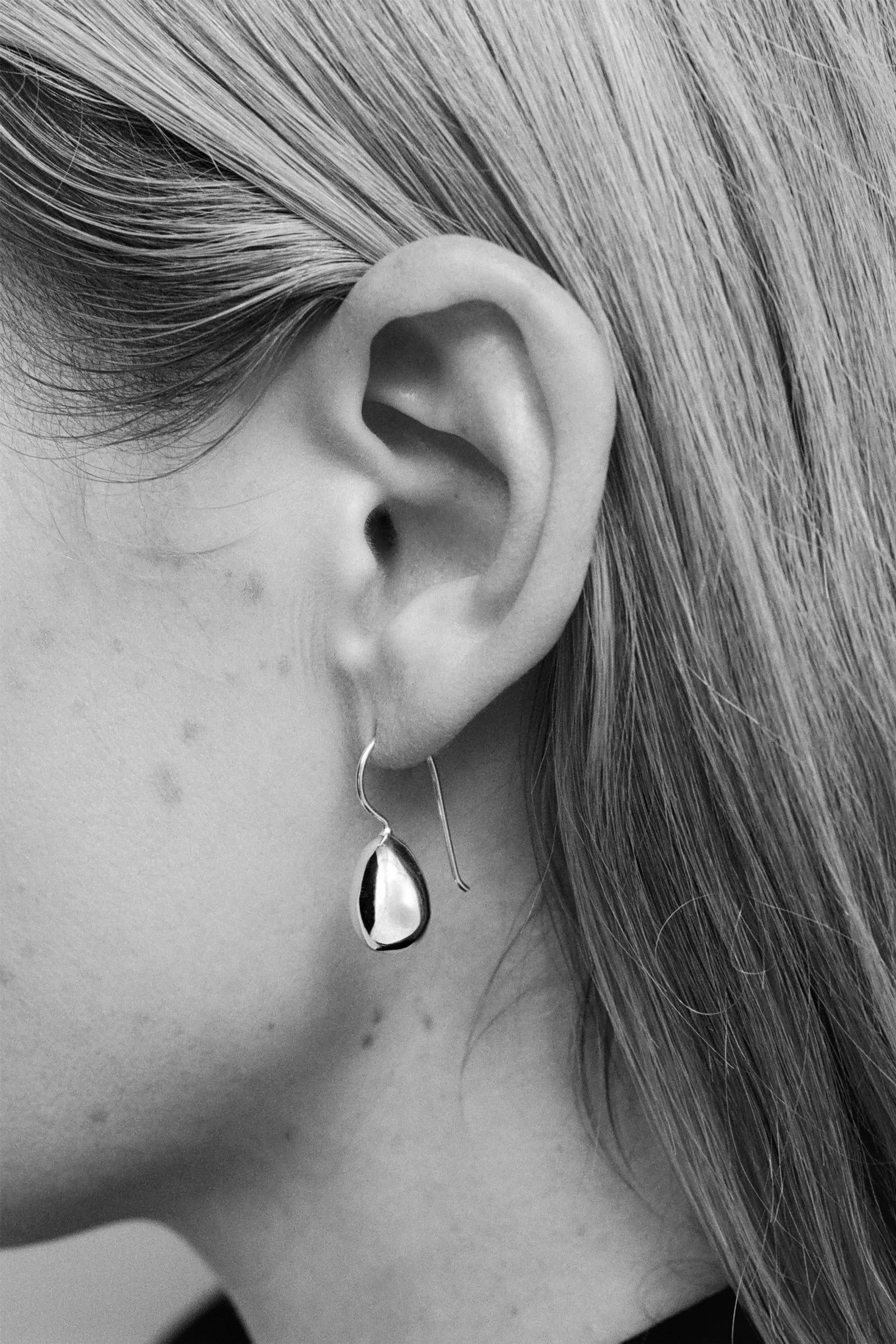 Petite Egg Drop Earrings