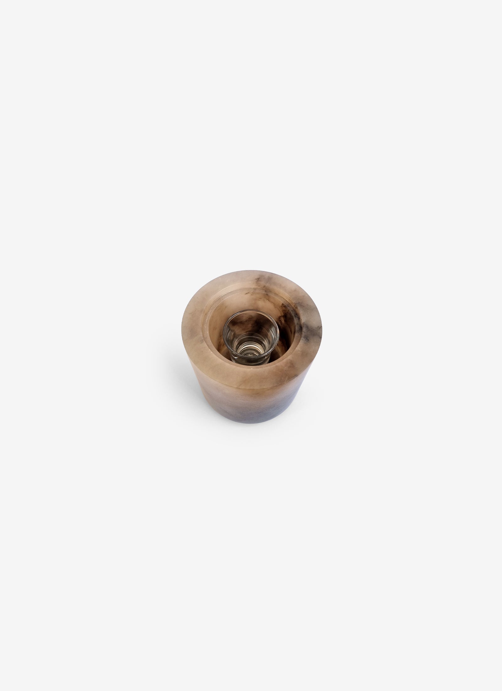 Petite Vase - Tabac Alabaster