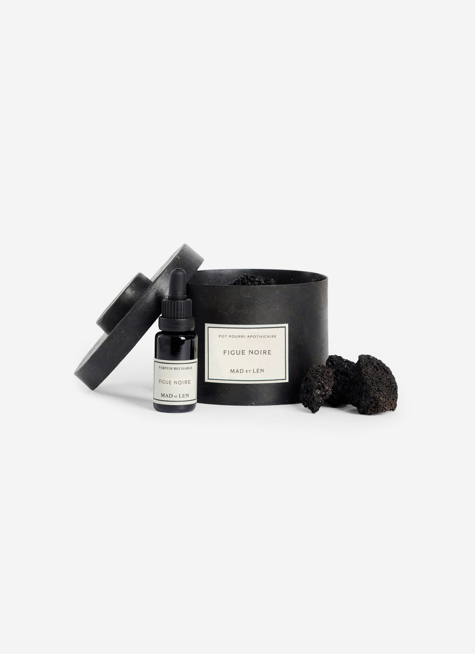Pot-Pourri w Lava Rocks - Figue Noire